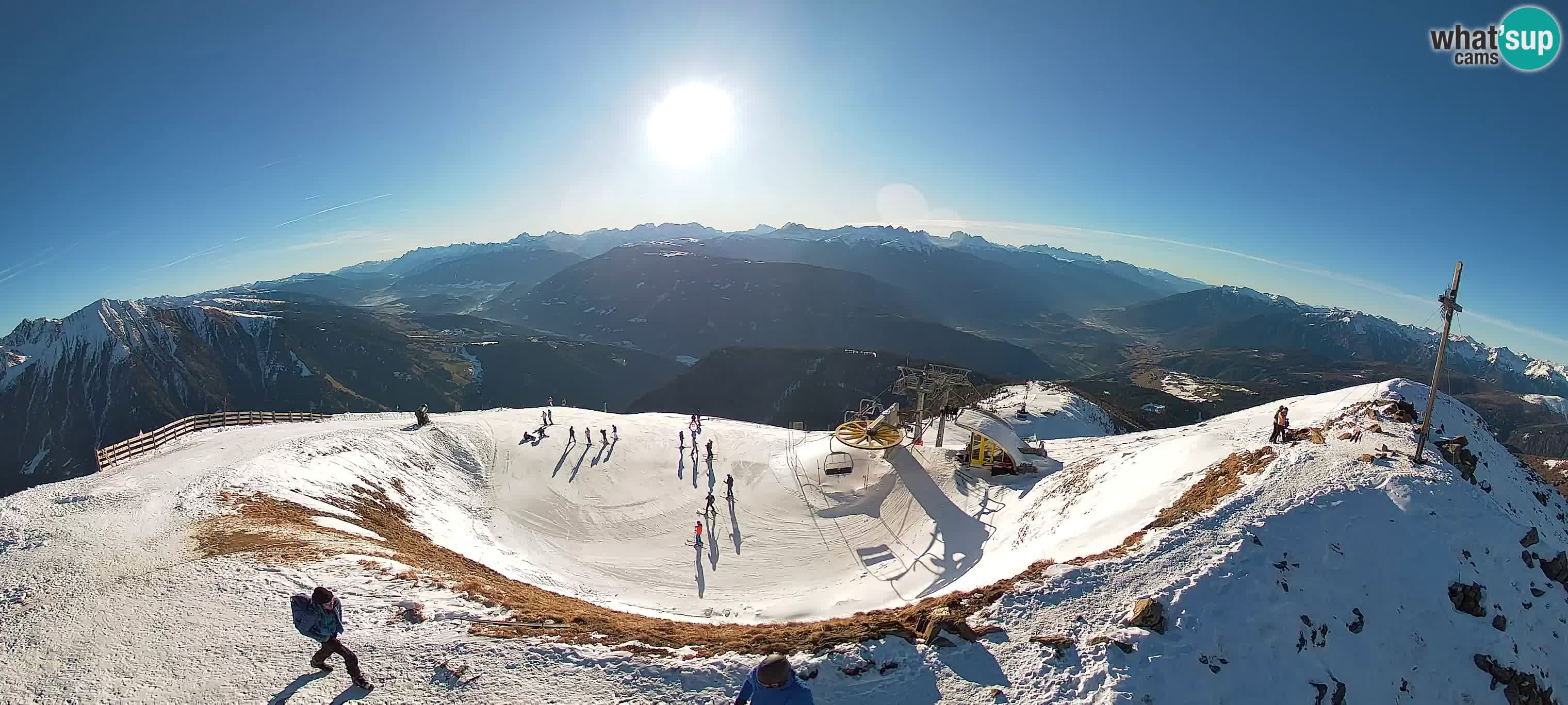 Spletna kamera Gitschlift / sedežnica Gitsch – Zgornja postaja (2.512 m)
