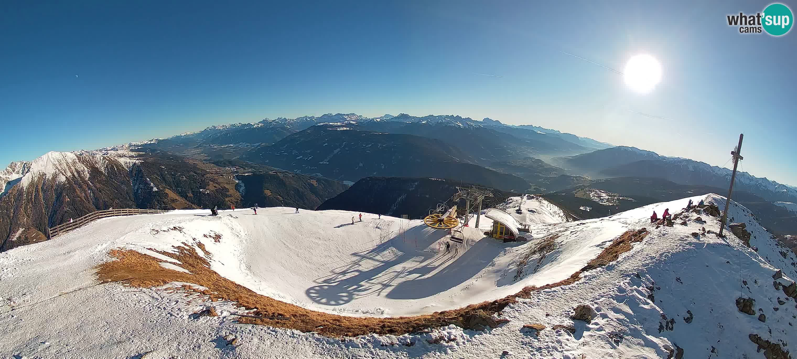 Spletna kamera Gitschlift / sedežnica Gitsch – Zgornja postaja (2.512 m)
