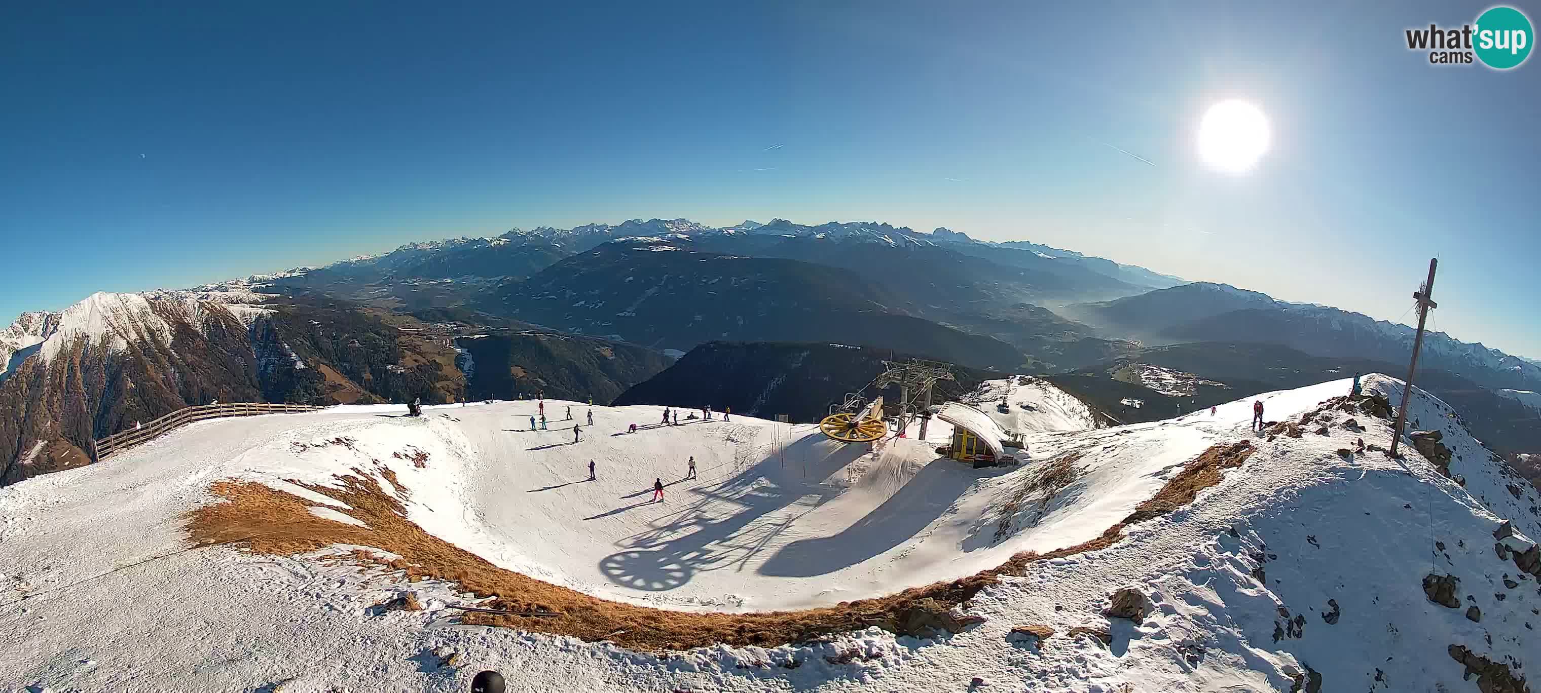 Spletna kamera Gitschlift / sedežnica Gitsch – Zgornja postaja (2.512 m)