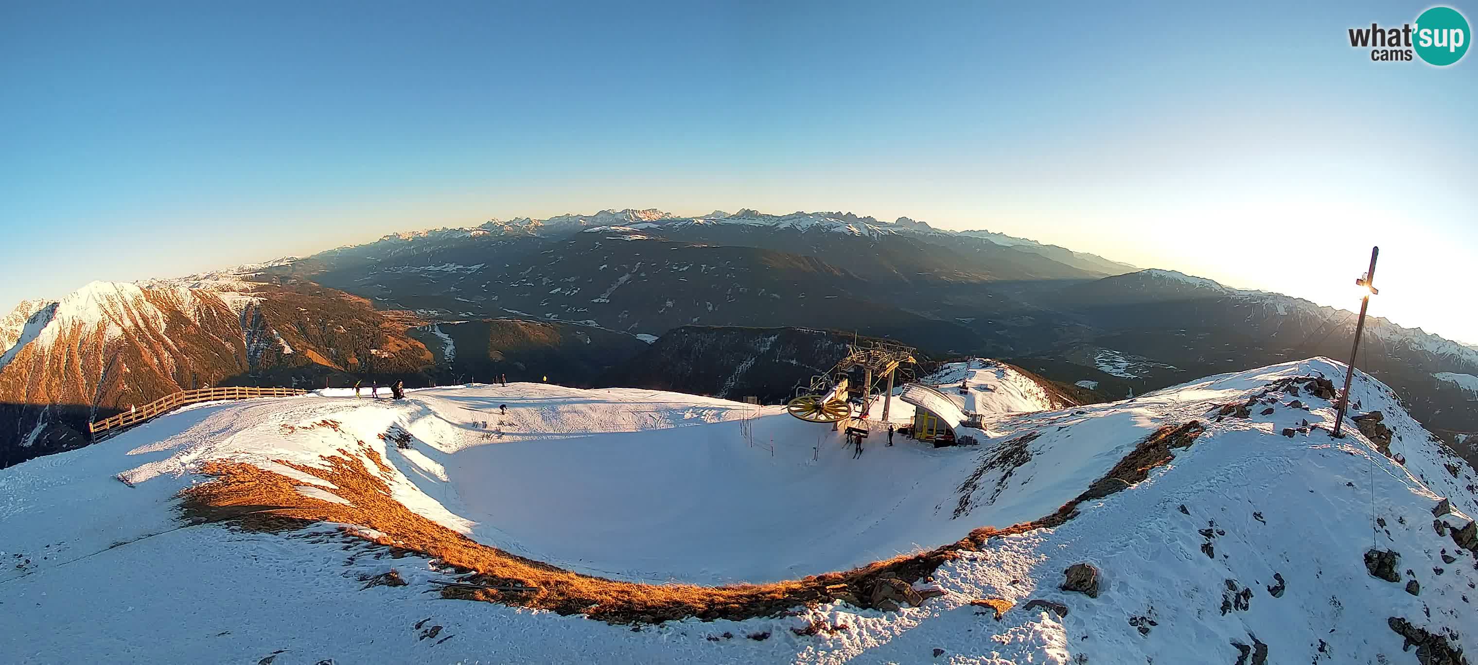 Spletna kamera Gitschlift / sedežnica Gitsch – Zgornja postaja (2.512 m)