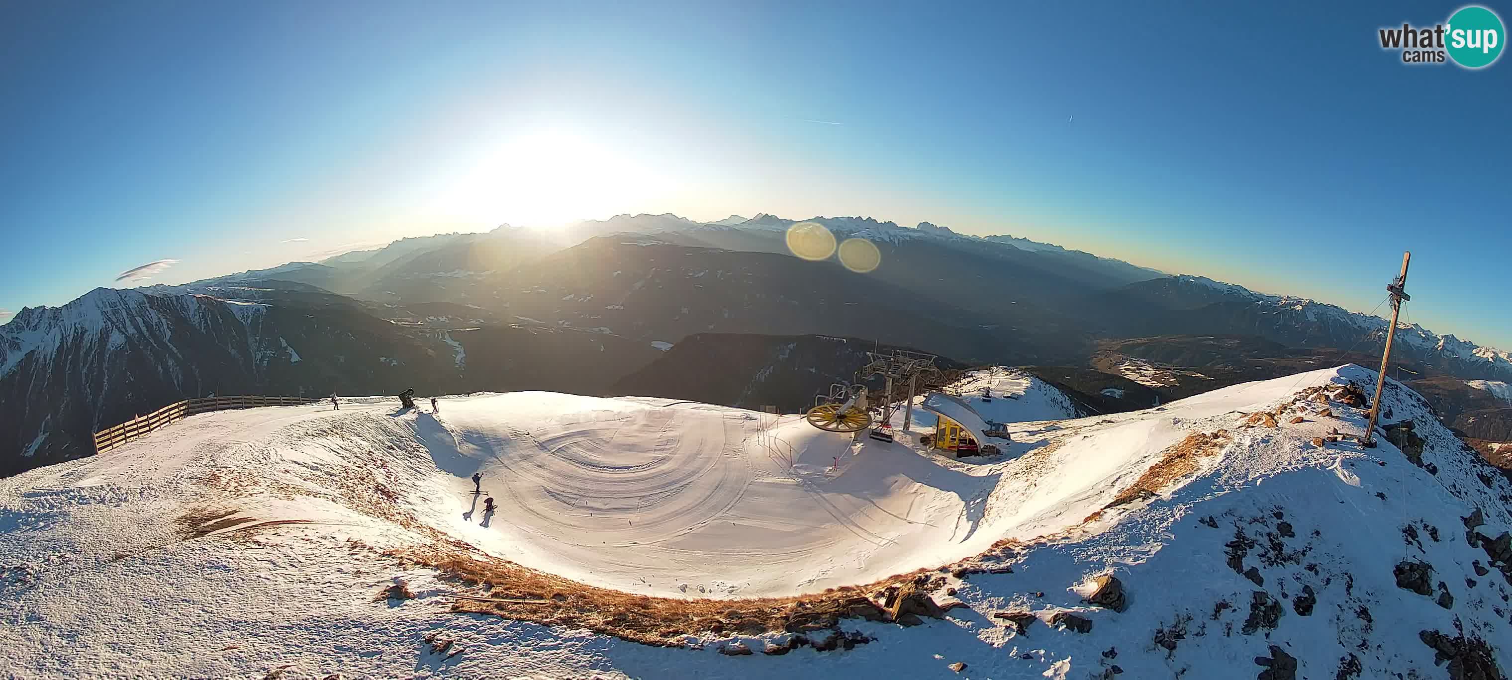 Spletna kamera Gitschlift / sedežnica Gitsch – Zgornja postaja (2.512 m)