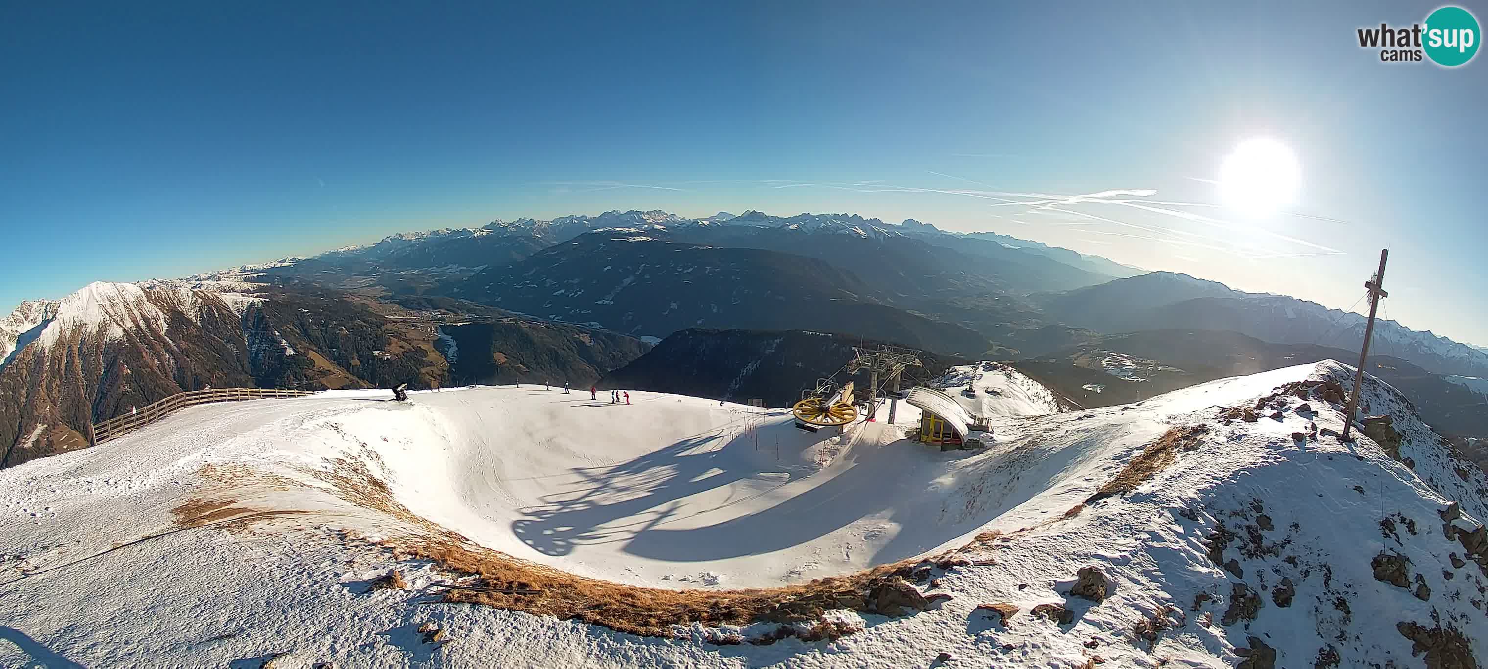 Spletna kamera Gitschlift / sedežnica Gitsch – Zgornja postaja (2.512 m)