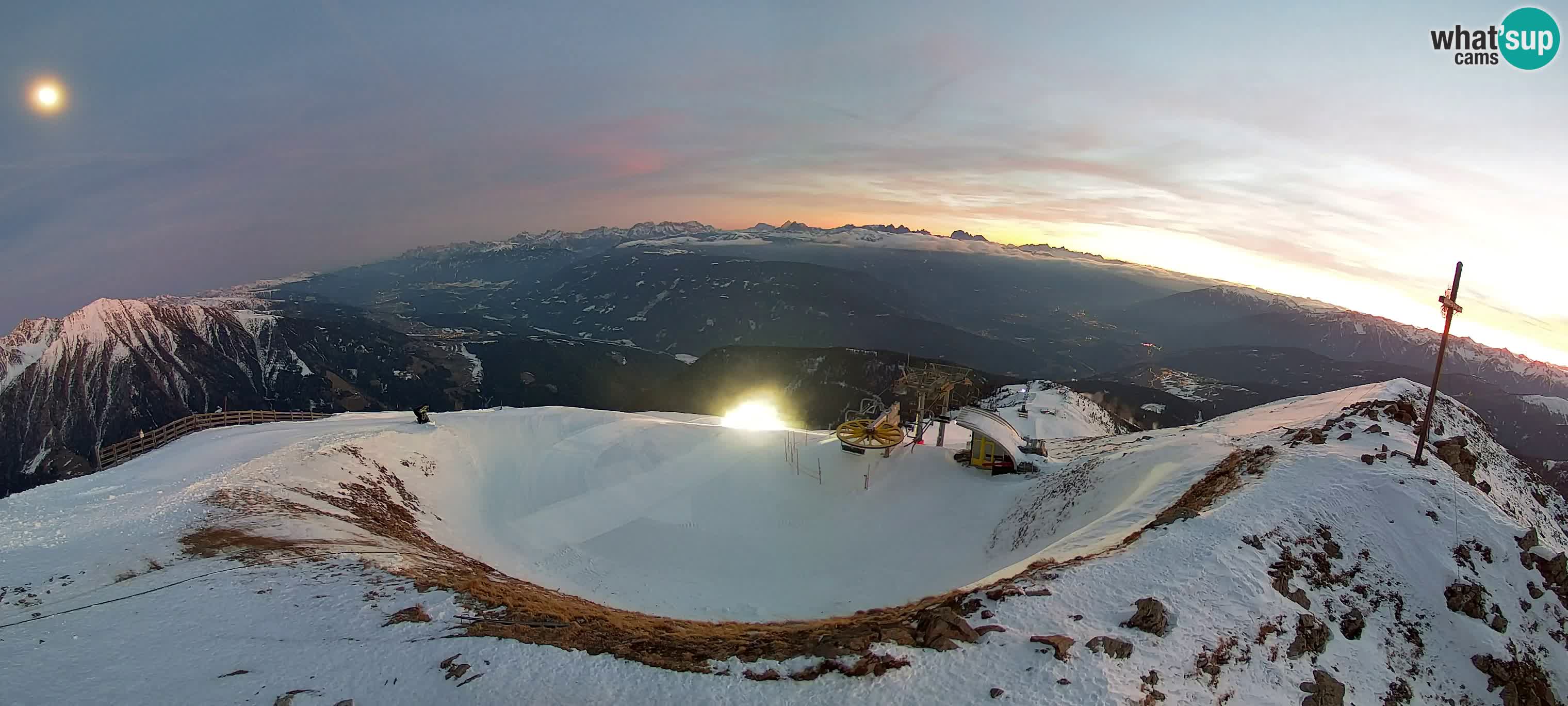 Spletna kamera Gitschlift / sedežnica Gitsch – Zgornja postaja (2.512 m)