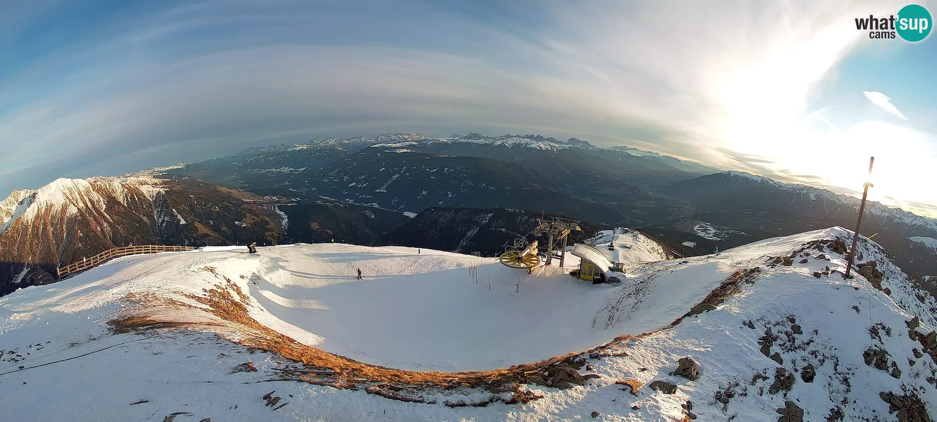 Spletna kamera Gitschlift / sedežnica Gitsch – Zgornja postaja (2.512 m)
