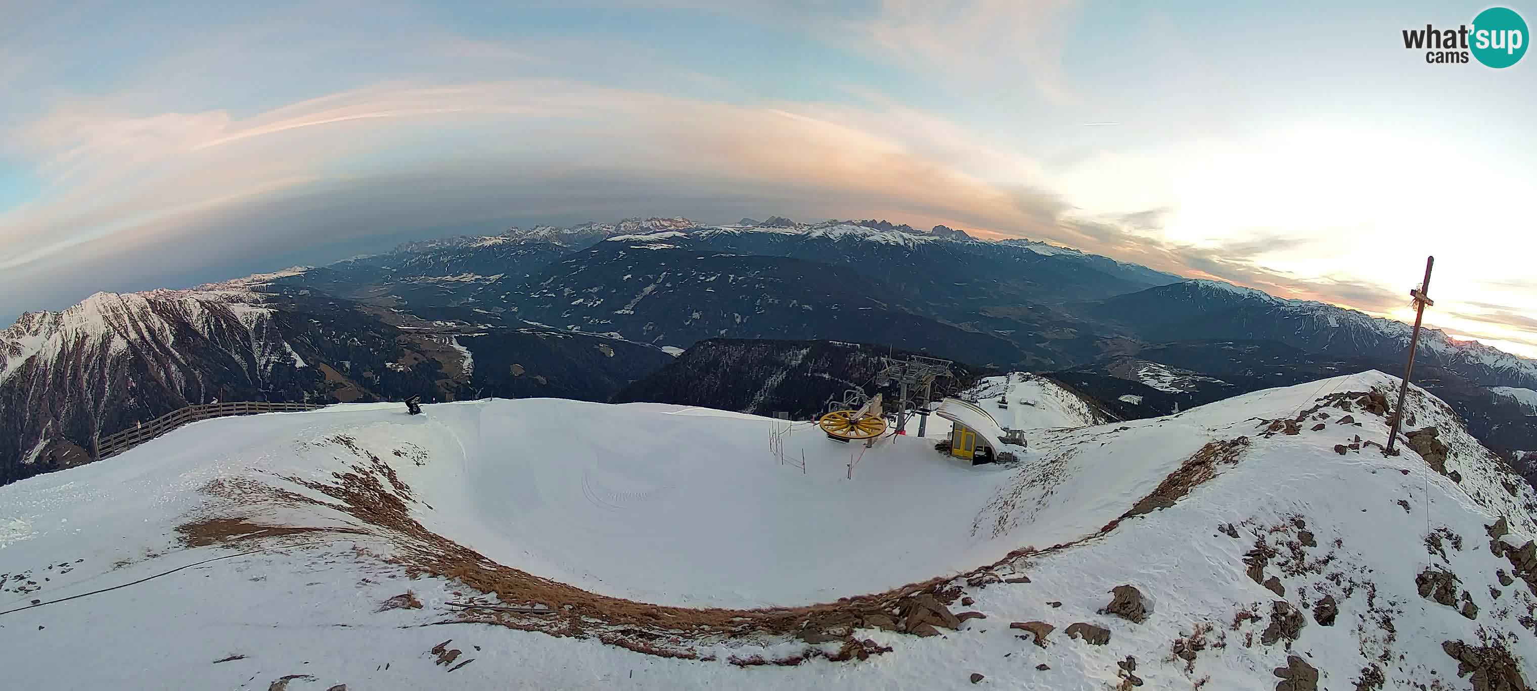 Spletna kamera Gitschlift / sedežnica Gitsch – Zgornja postaja (2.512 m)