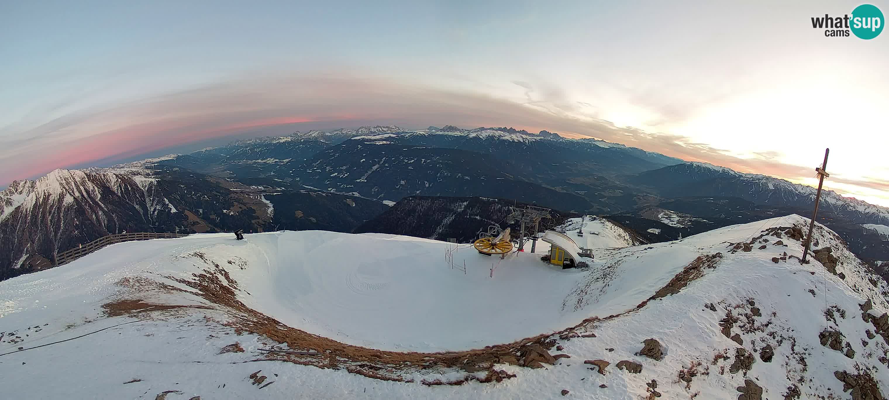Spletna kamera Gitschlift / sedežnica Gitsch – Zgornja postaja (2.512 m)