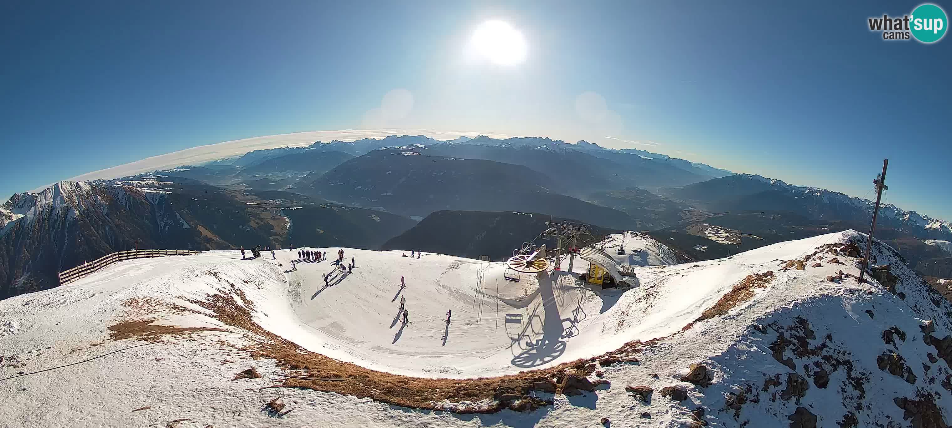 Spletna kamera Gitschlift / sedežnica Gitsch – Zgornja postaja (2.512 m)