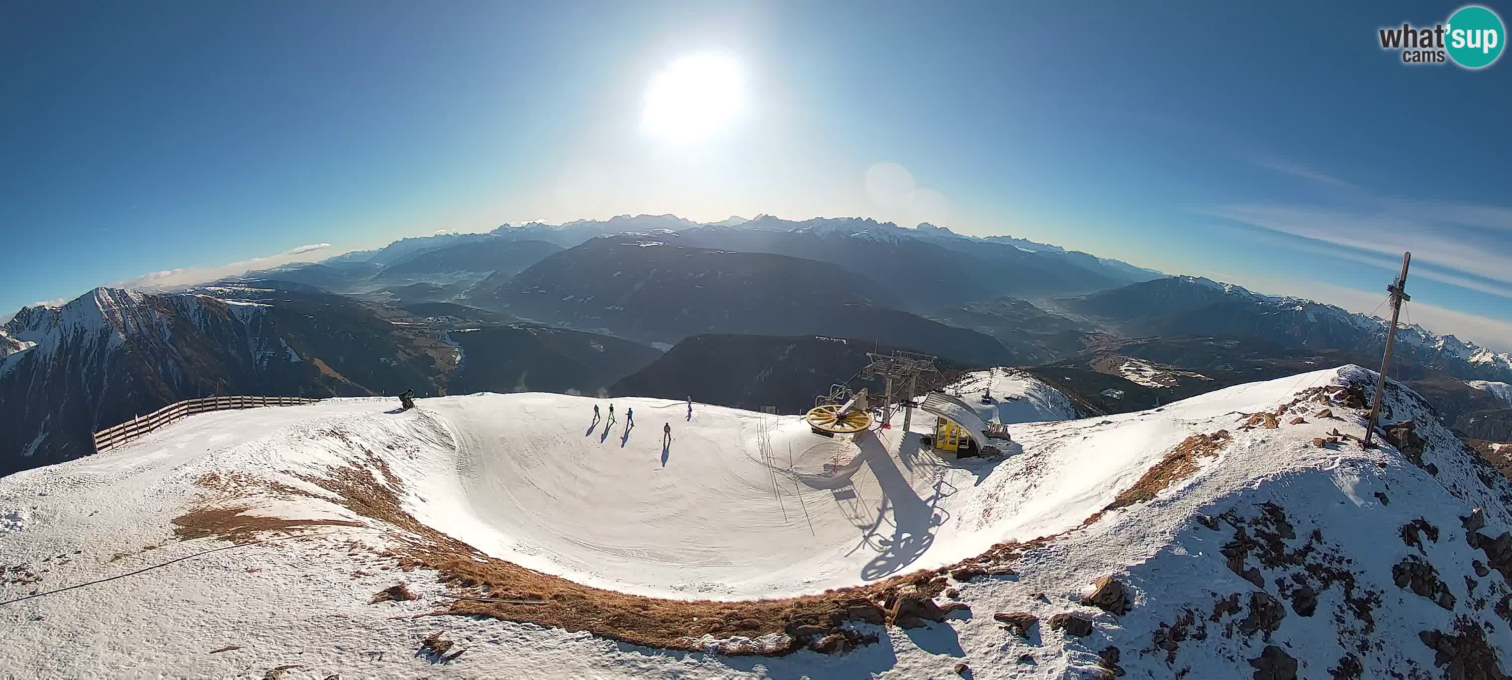 Spletna kamera Gitschlift / sedežnica Gitsch – Zgornja postaja (2.512 m)