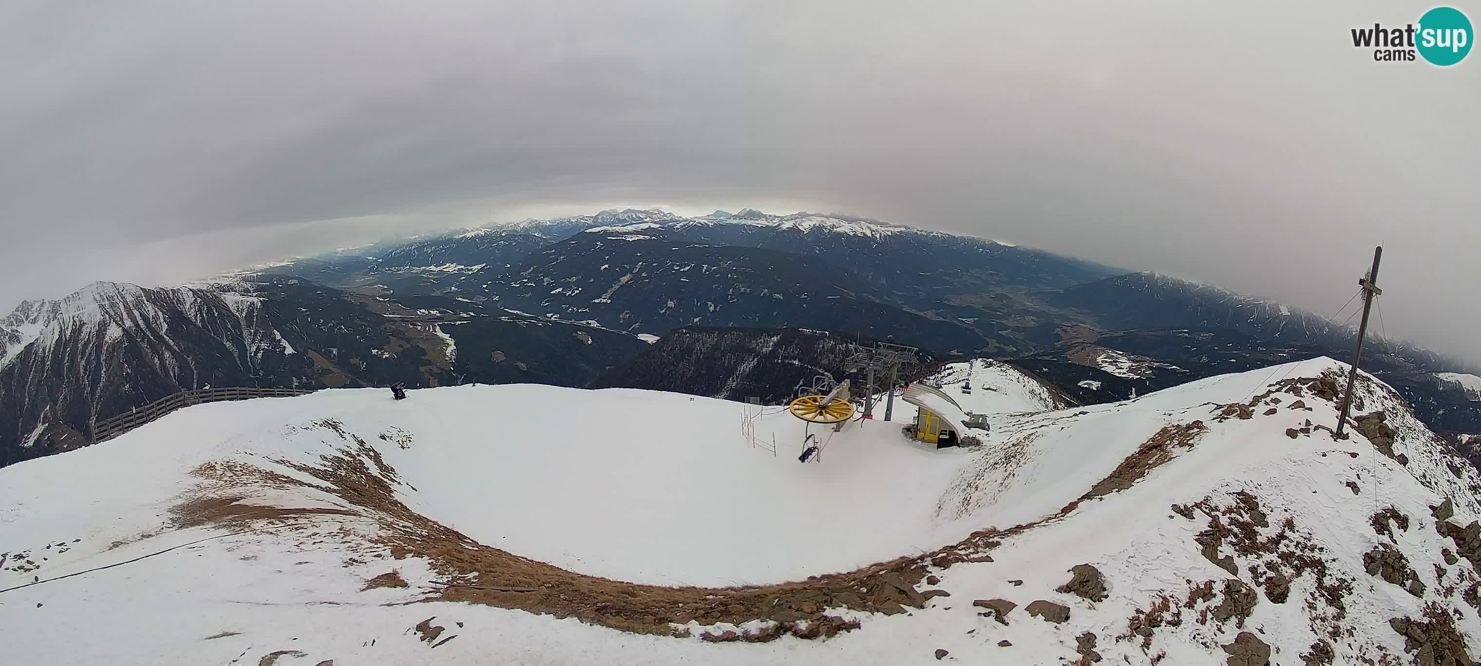 Spletna kamera Gitschlift / sedežnica Gitsch – Zgornja postaja (2.512 m)