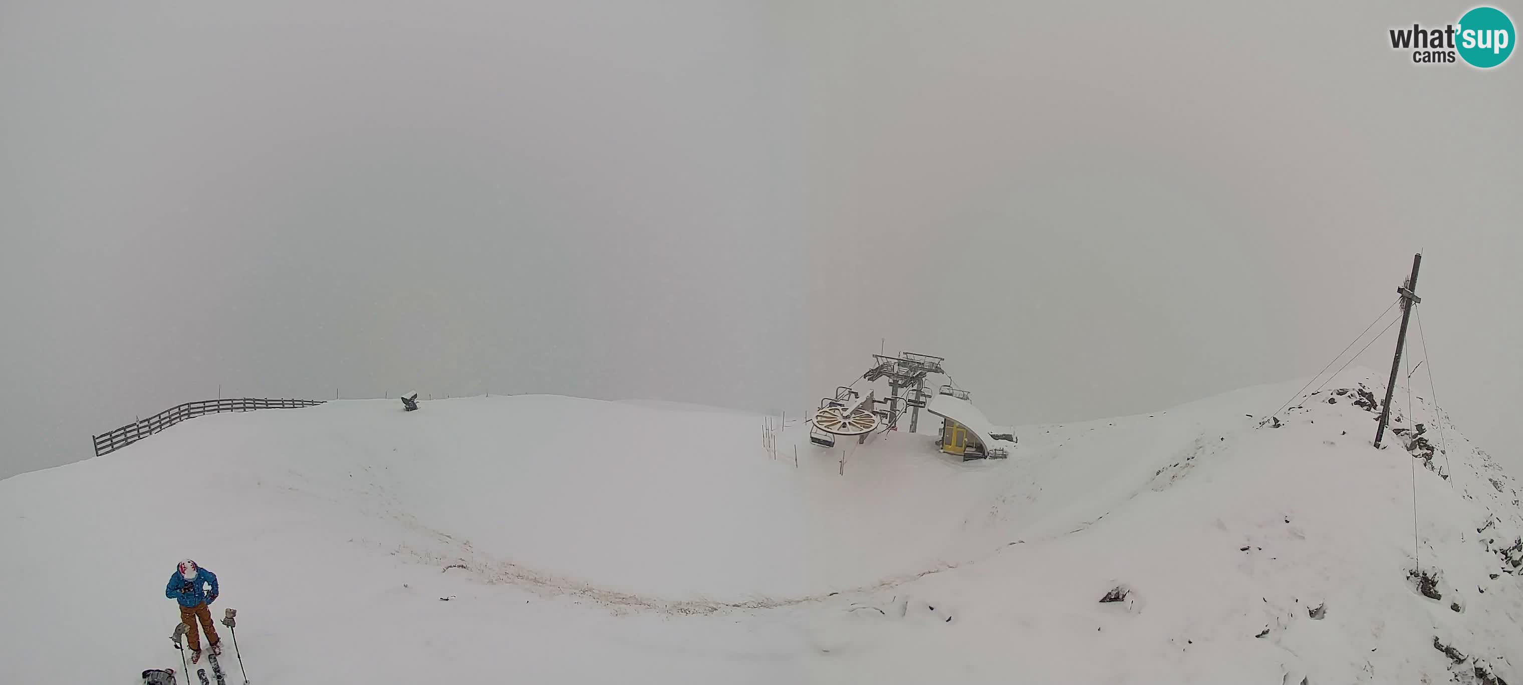 Spletna kamera Gitschlift / sedežnica Gitsch – Zgornja postaja (2.512 m)