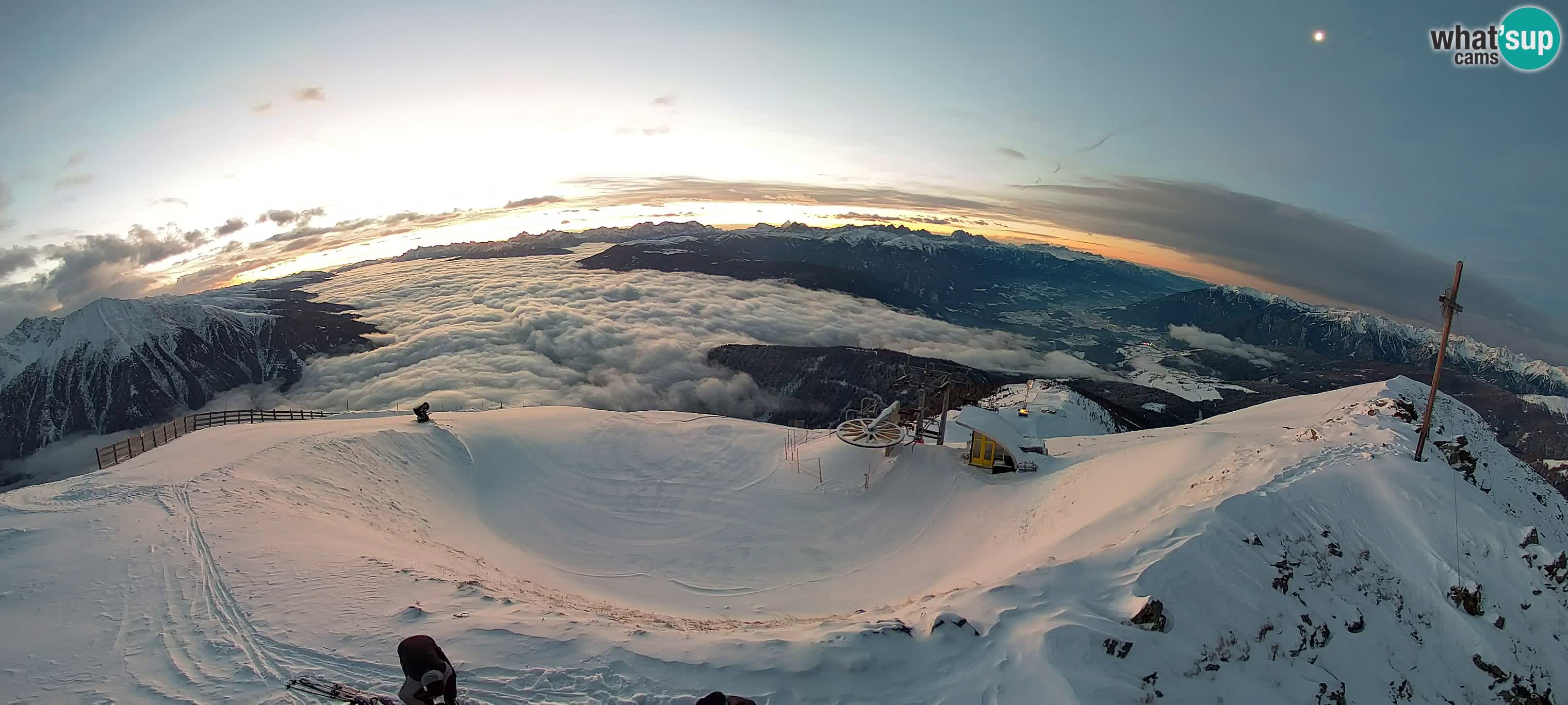 Spletna kamera Gitschlift / sedežnica Gitsch – Zgornja postaja (2.512 m)
