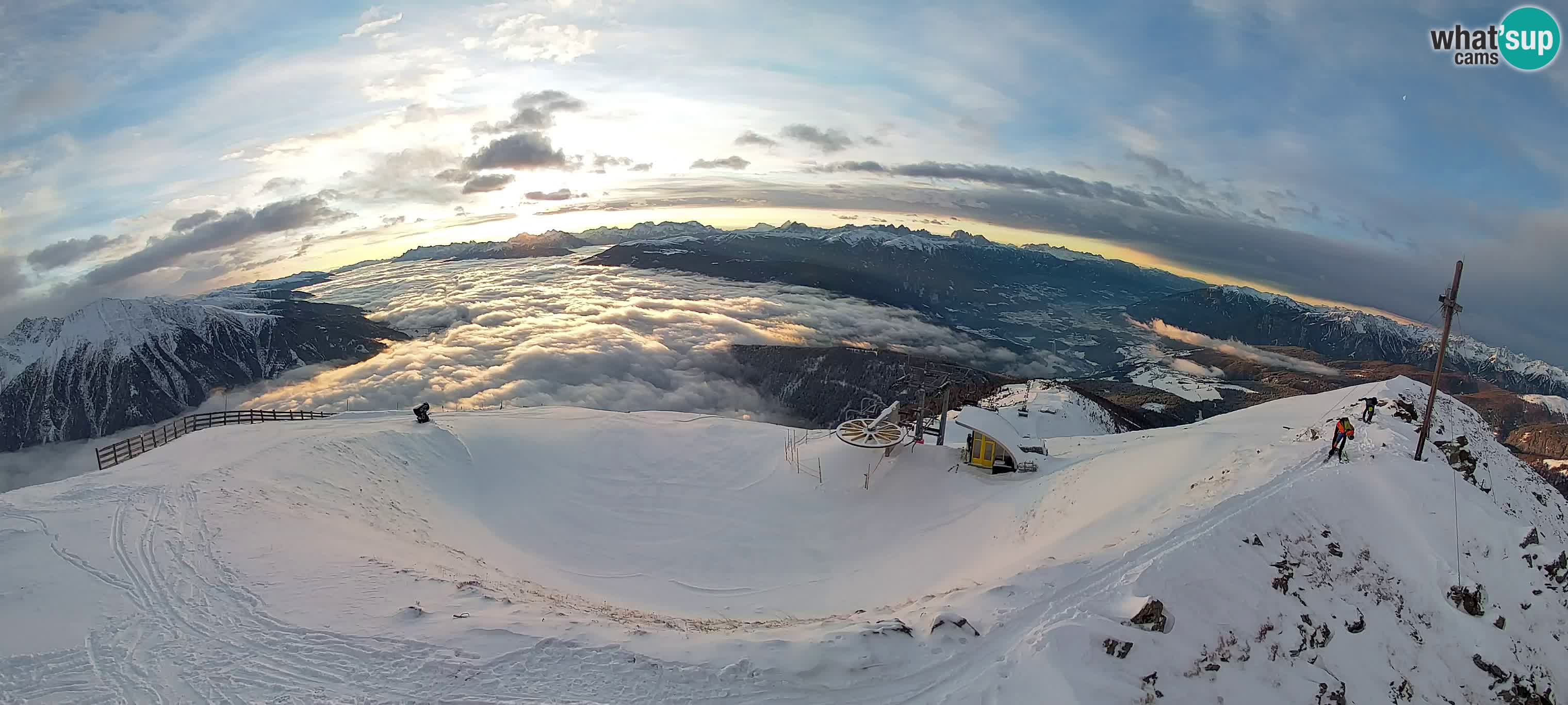 Spletna kamera Gitschlift / sedežnica Gitsch – Zgornja postaja (2.512 m)