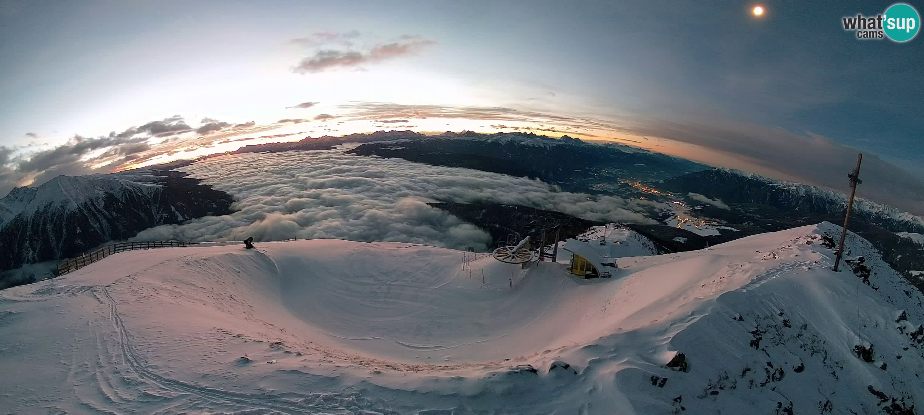 Spletna kamera Gitschlift / sedežnica Gitsch – Zgornja postaja (2.512 m)