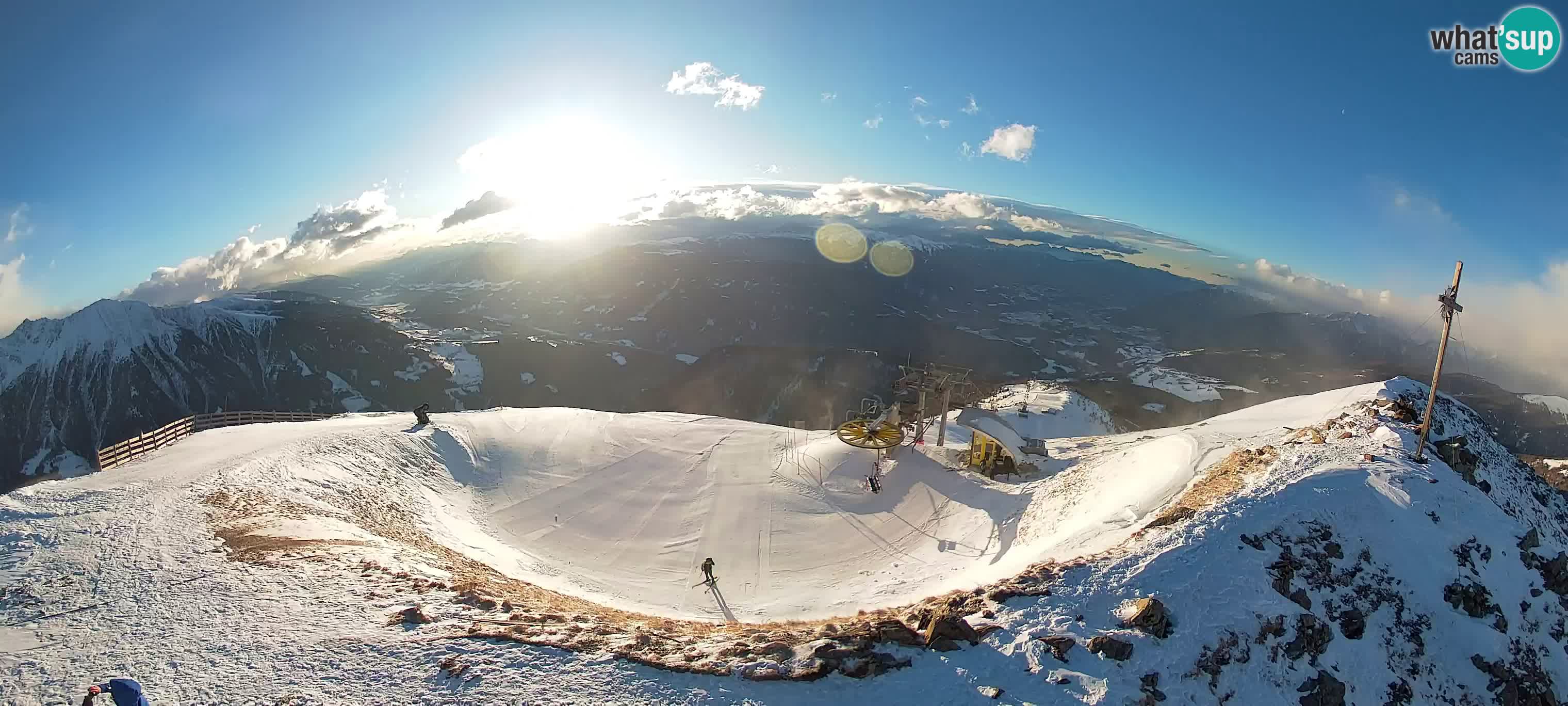 Spletna kamera Gitschlift / sedežnica Gitsch – Zgornja postaja (2.512 m)