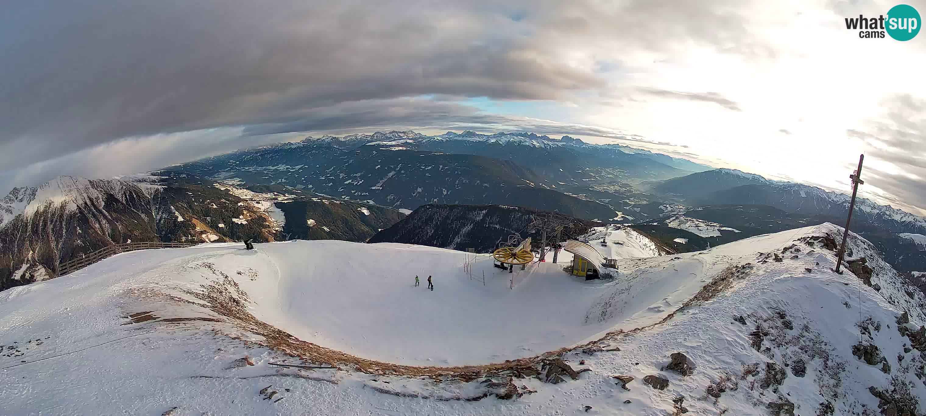 Spletna kamera Gitschlift / sedežnica Gitsch – Zgornja postaja (2.512 m)