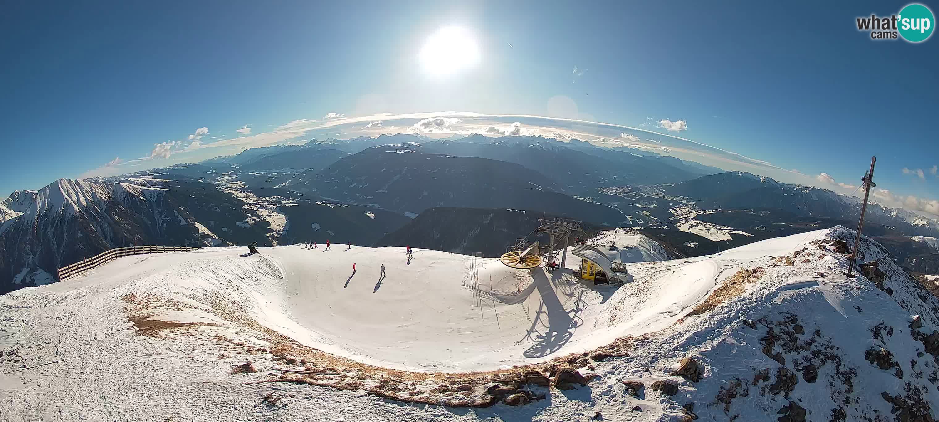 Spletna kamera Gitschlift / sedežnica Gitsch – Zgornja postaja (2.512 m)