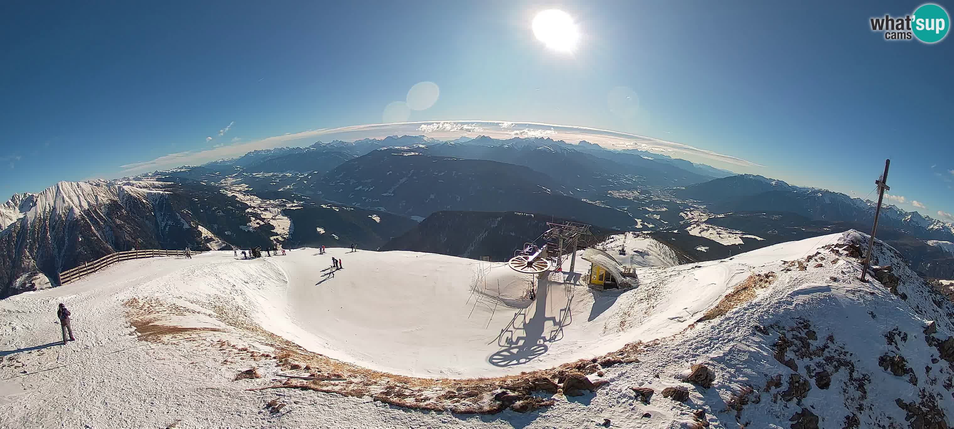 Spletna kamera Gitschlift / sedežnica Gitsch – Zgornja postaja (2.512 m)