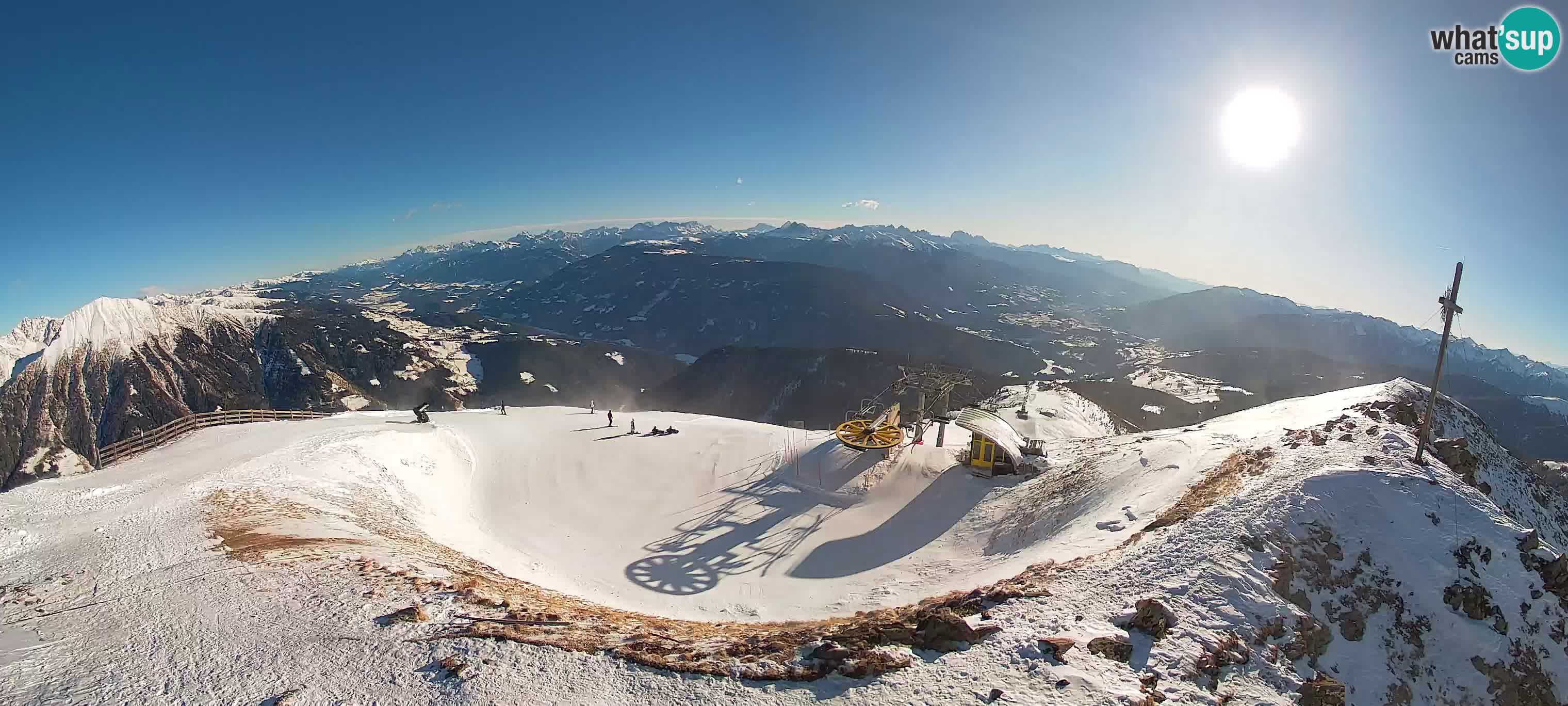 Spletna kamera Gitschlift / sedežnica Gitsch – Zgornja postaja (2.512 m)