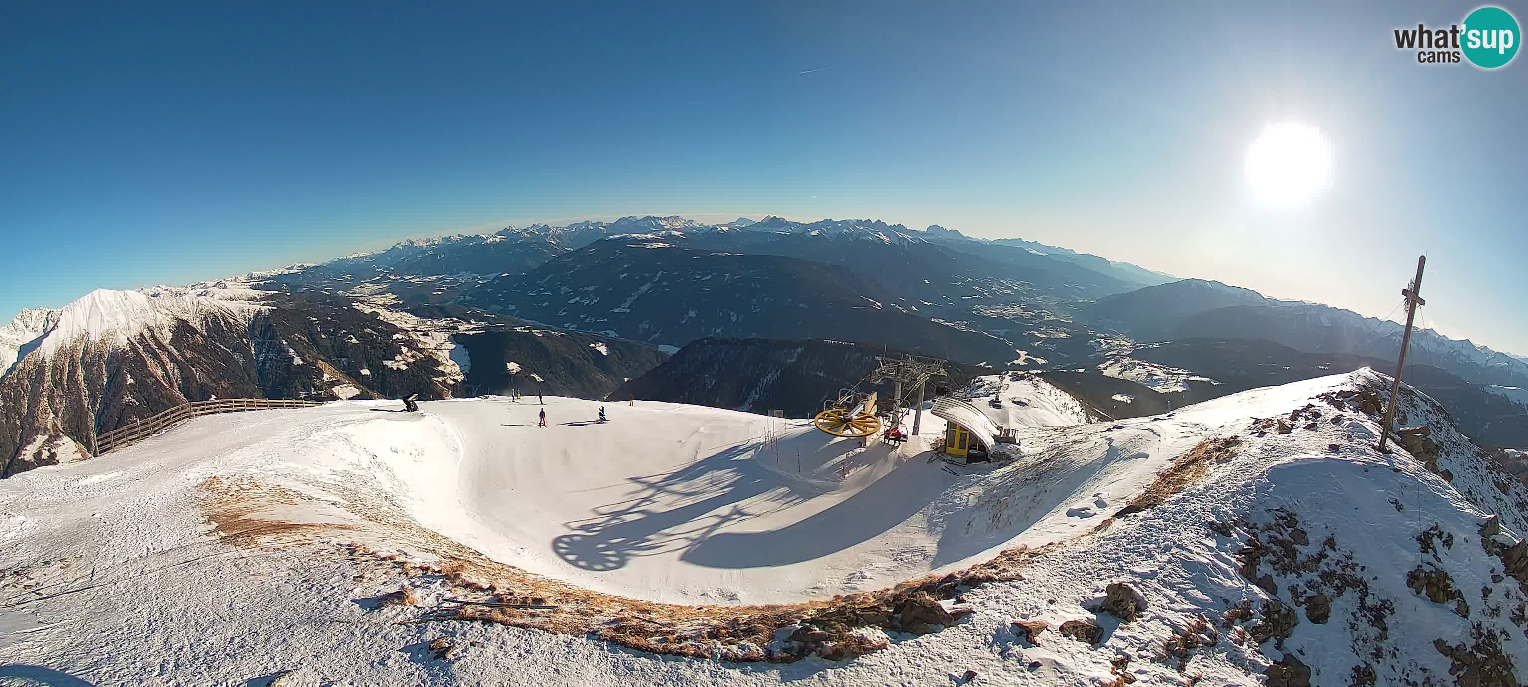 Spletna kamera Gitschlift / sedežnica Gitsch – Zgornja postaja (2.512 m)