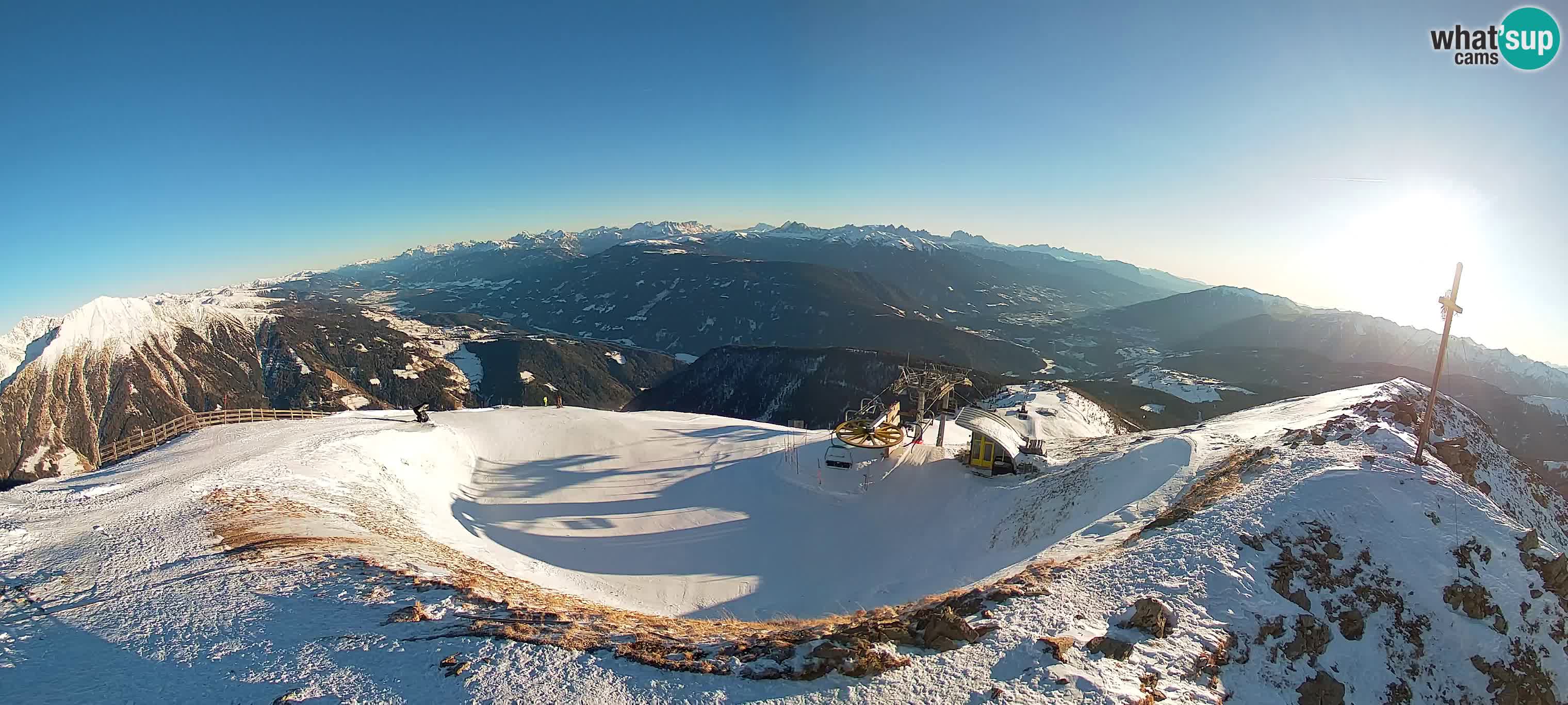 Spletna kamera Gitschlift / sedežnica Gitsch – Zgornja postaja (2.512 m)