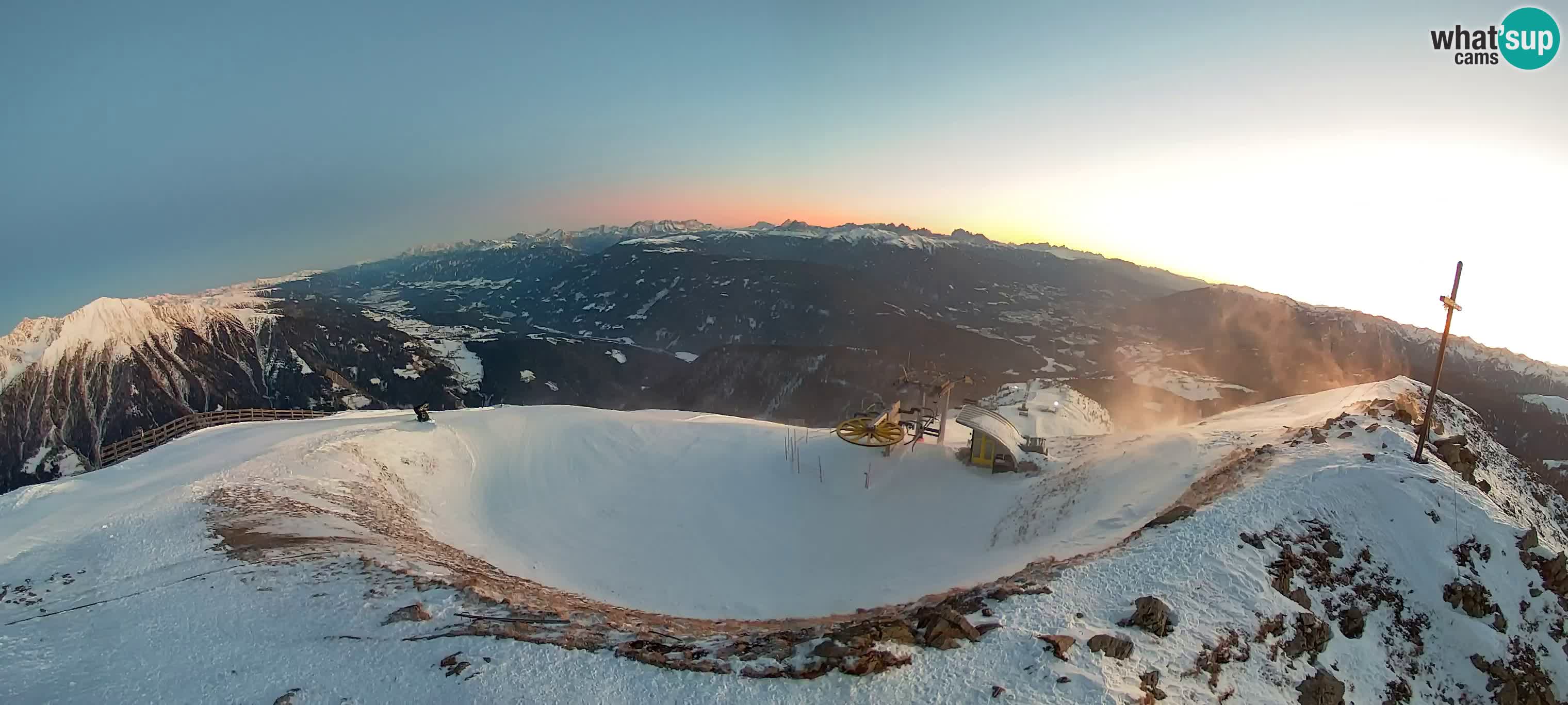 Spletna kamera Gitschlift / sedežnica Gitsch – Zgornja postaja (2.512 m)