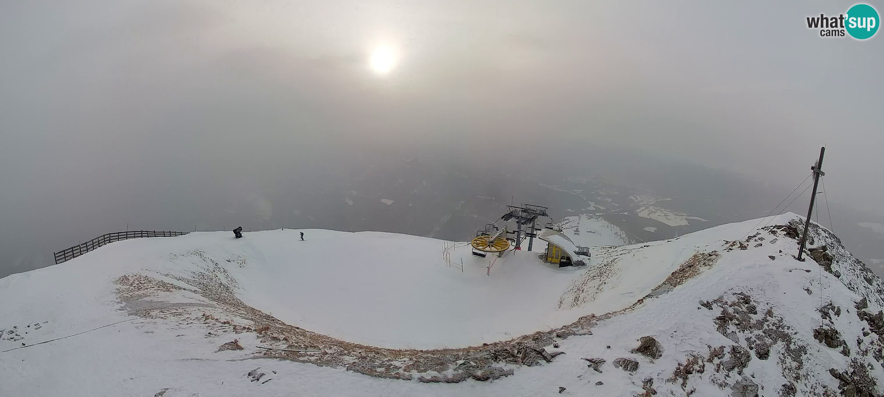 Spletna kamera Gitschlift / sedežnica Gitsch – Zgornja postaja (2.512 m)