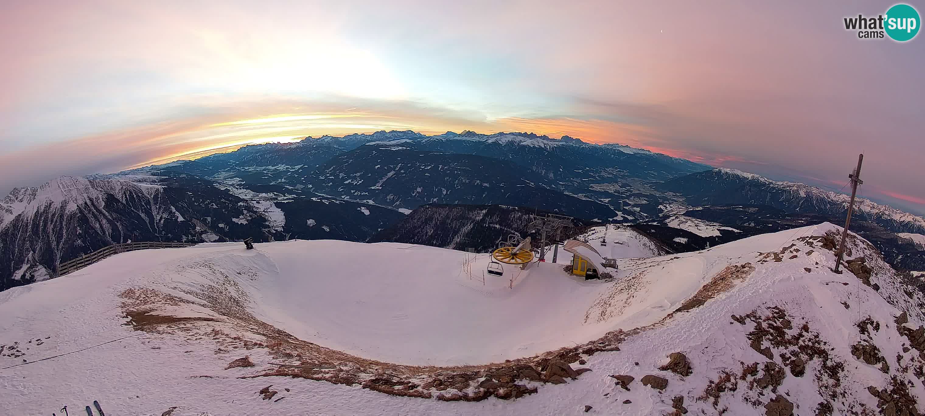 Spletna kamera Gitschlift / sedežnica Gitsch – Zgornja postaja (2.512 m)