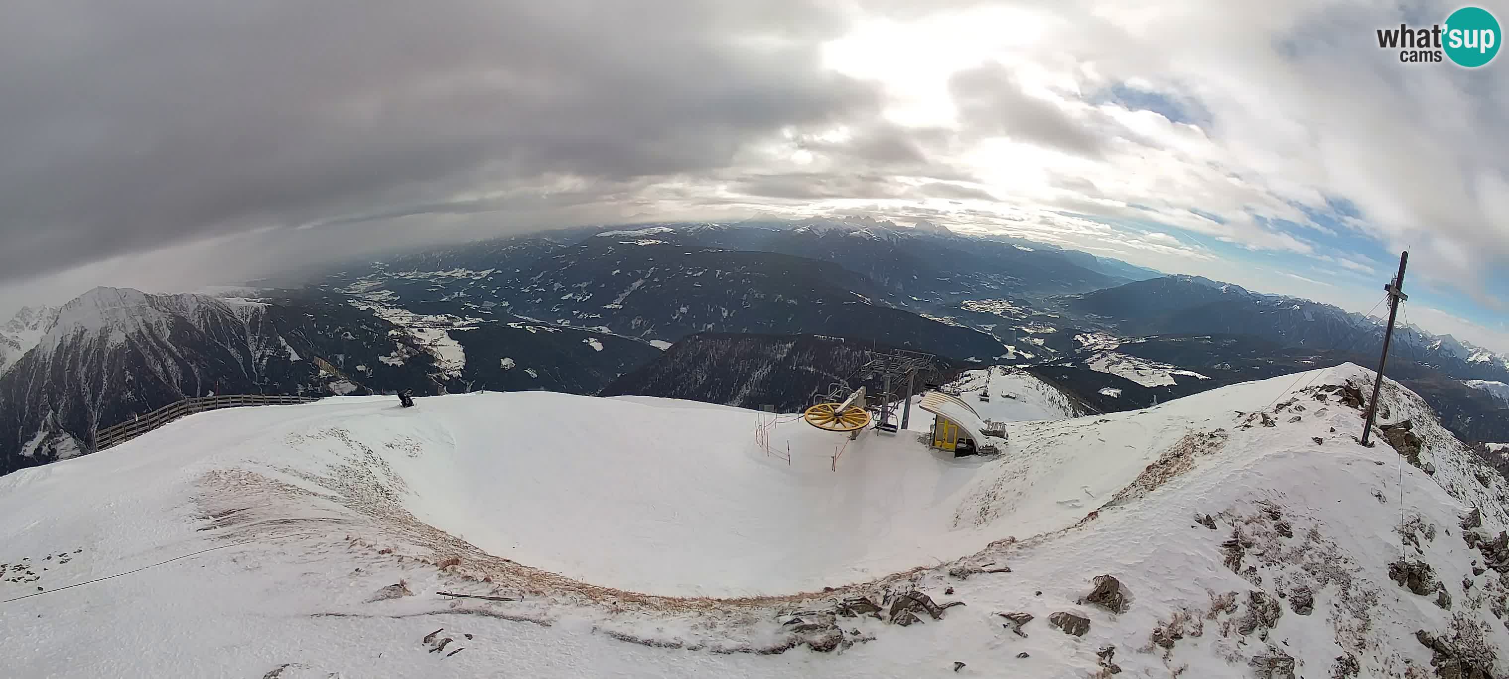 Spletna kamera Gitschlift / sedežnica Gitsch – Zgornja postaja (2.512 m)