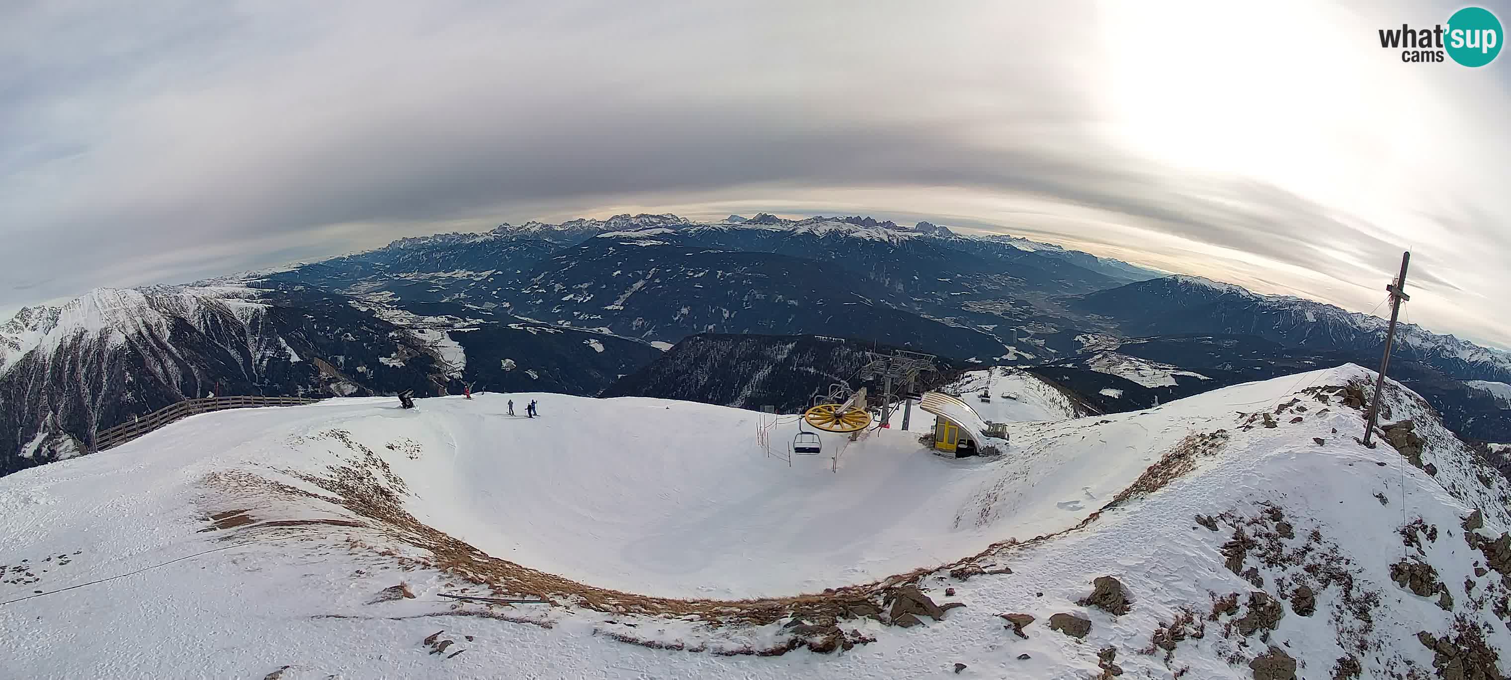 Spletna kamera Gitschlift / sedežnica Gitsch – Zgornja postaja (2.512 m)