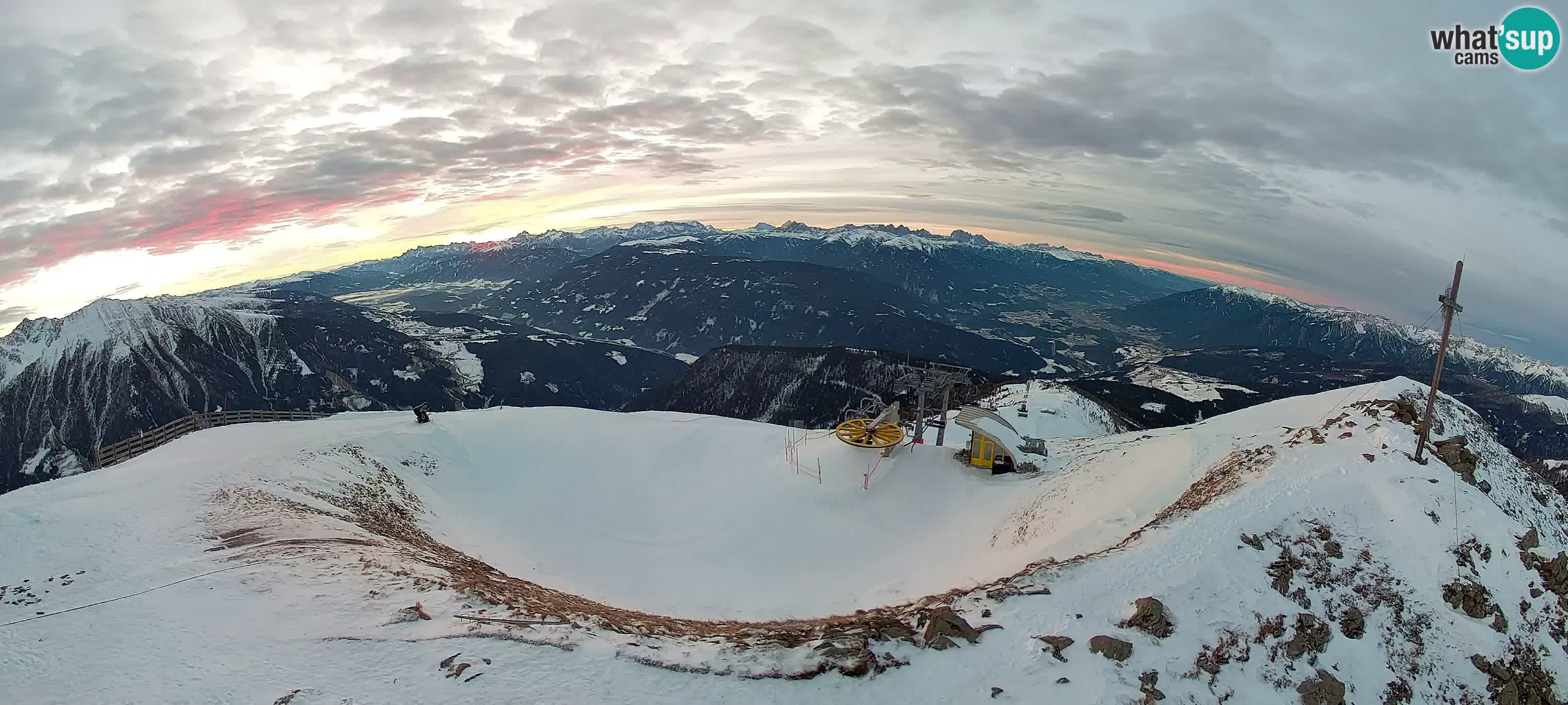 Spletna kamera Gitschlift / sedežnica Gitsch – Zgornja postaja (2.512 m)