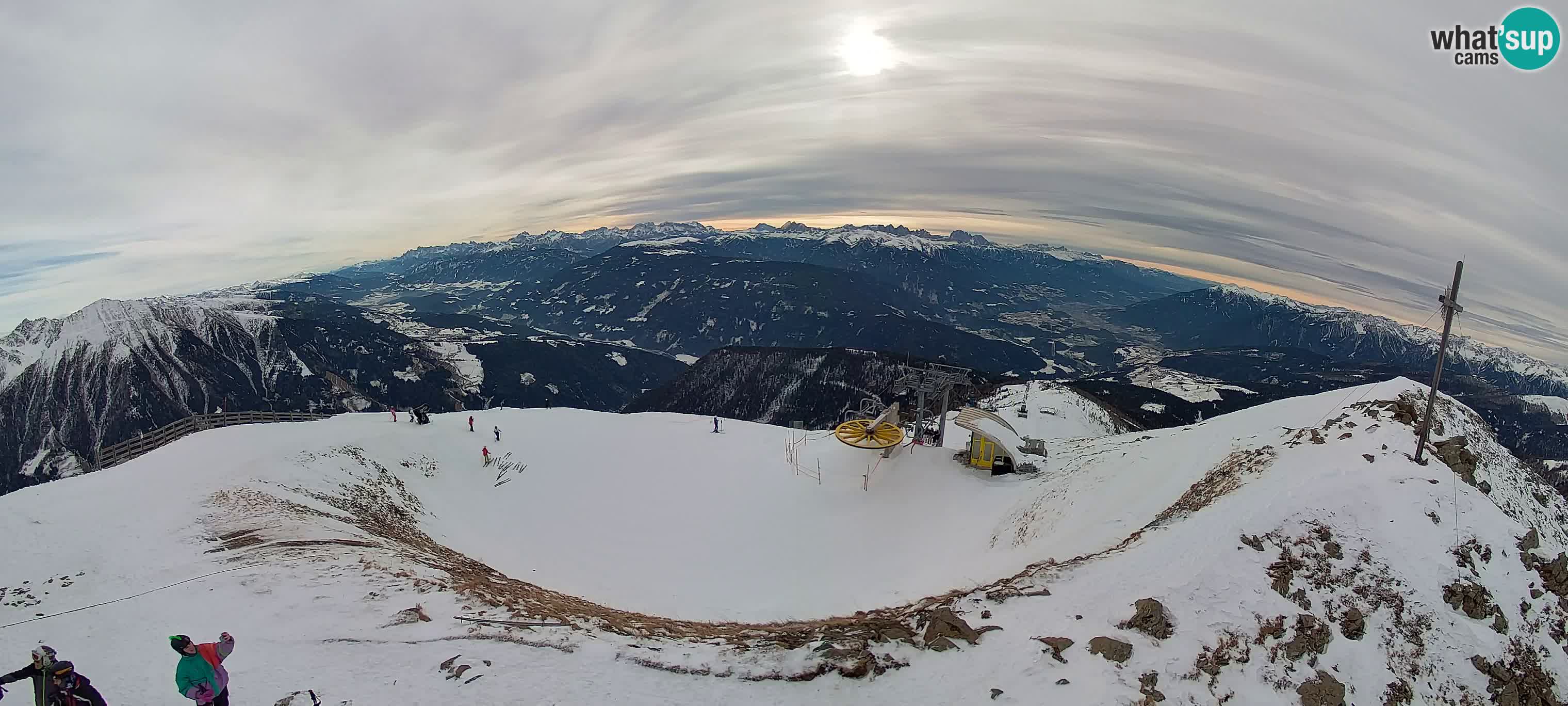 Spletna kamera Gitschlift / sedežnica Gitsch – Zgornja postaja (2.512 m)