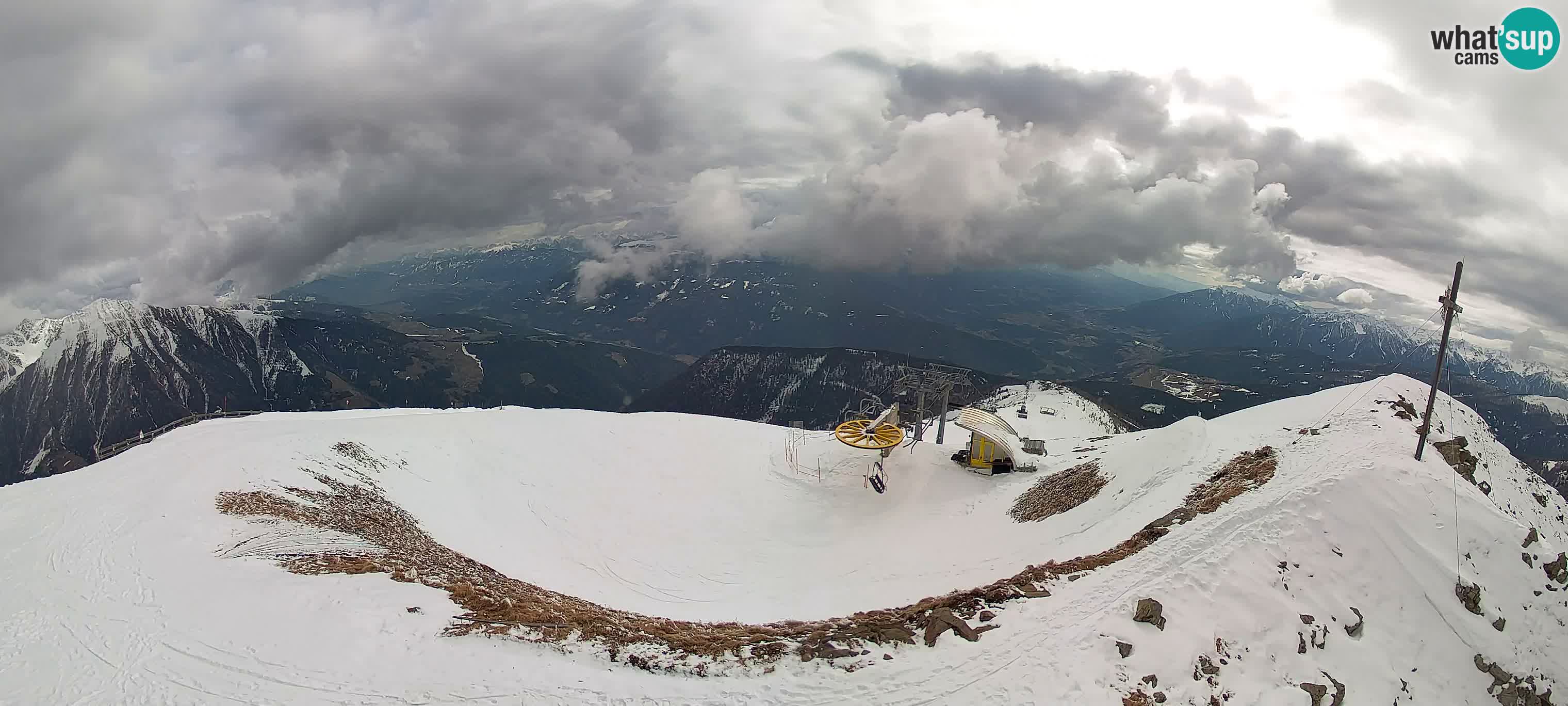 Spletna kamera Gitschlift / sedežnica Gitsch – Zgornja postaja (2.512 m)
