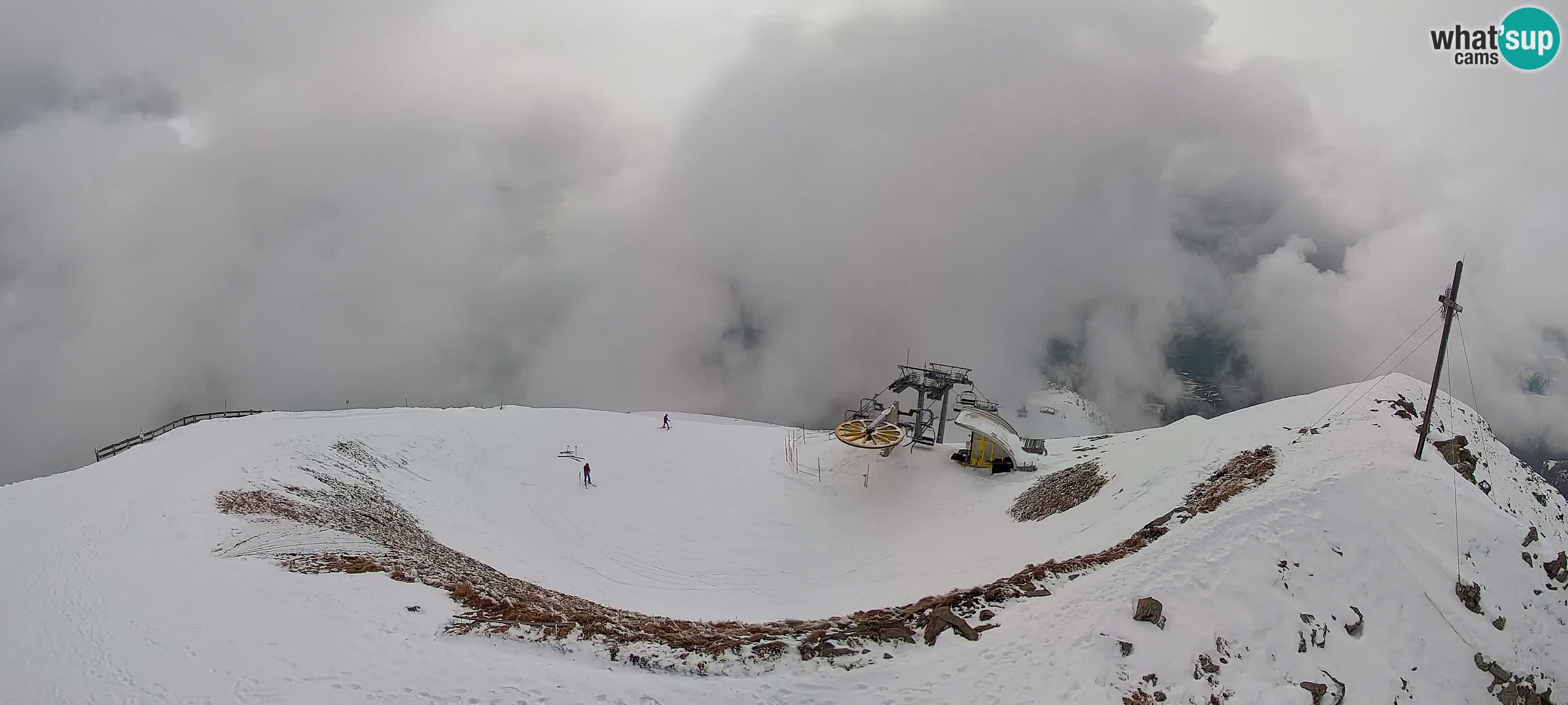 Spletna kamera Gitschlift / sedežnica Gitsch – Zgornja postaja (2.512 m)