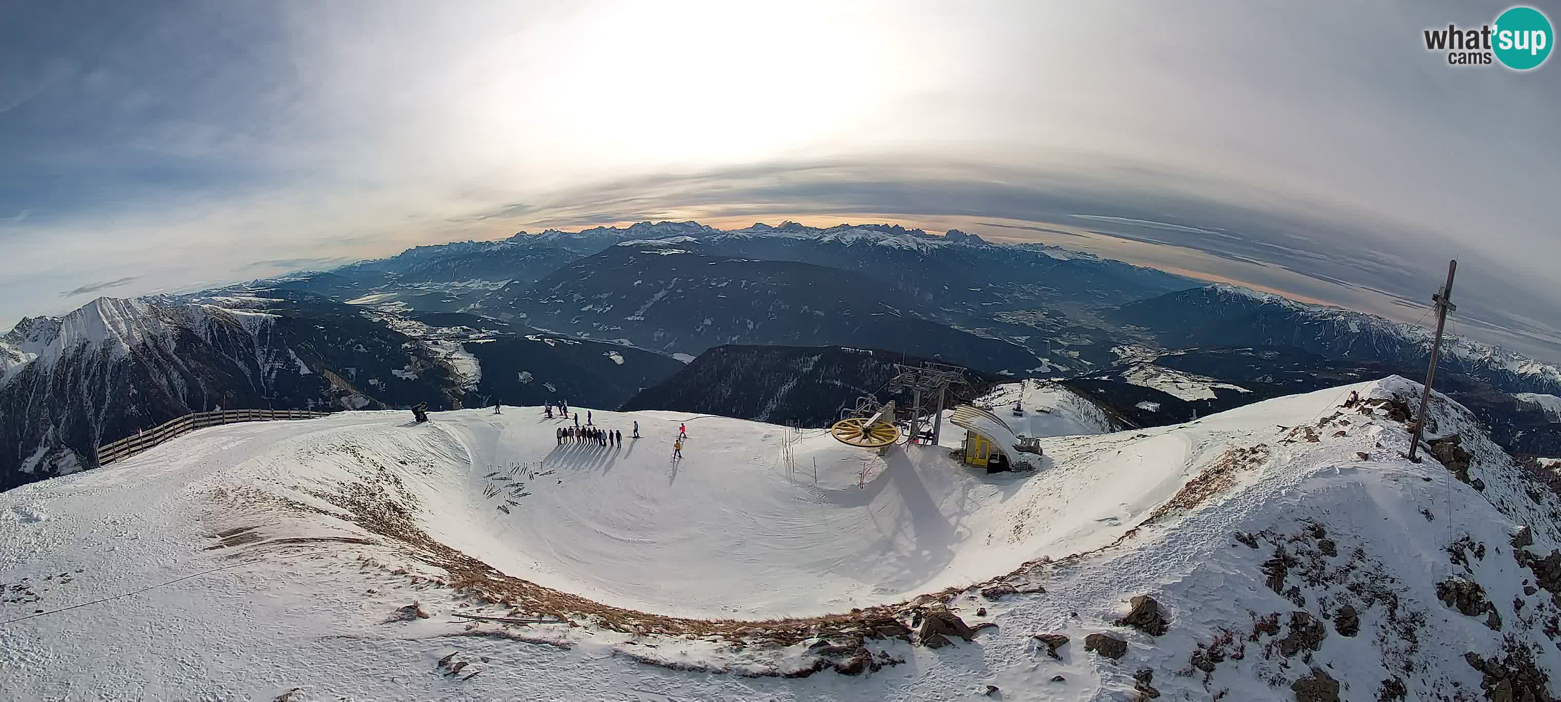 Spletna kamera Gitschlift / sedežnica Gitsch – Zgornja postaja (2.512 m)