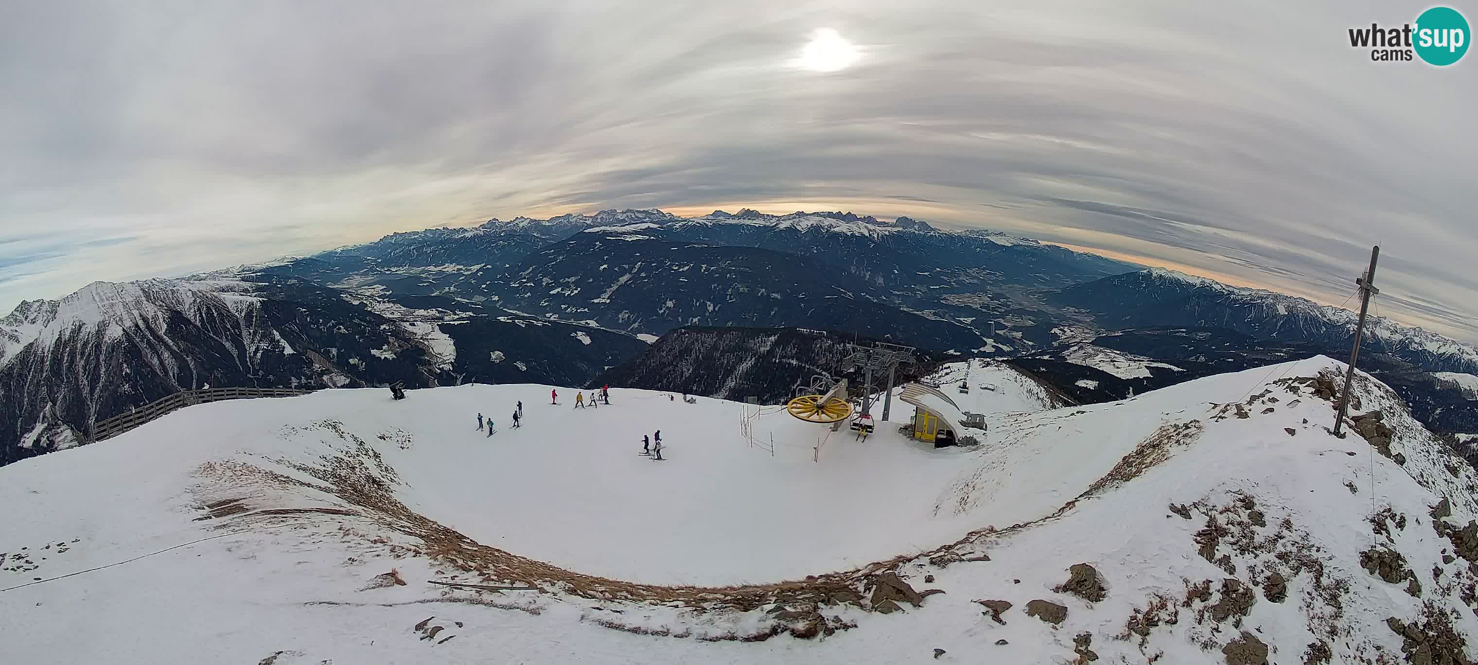 Spletna kamera Gitschlift / sedežnica Gitsch – Zgornja postaja (2.512 m)
