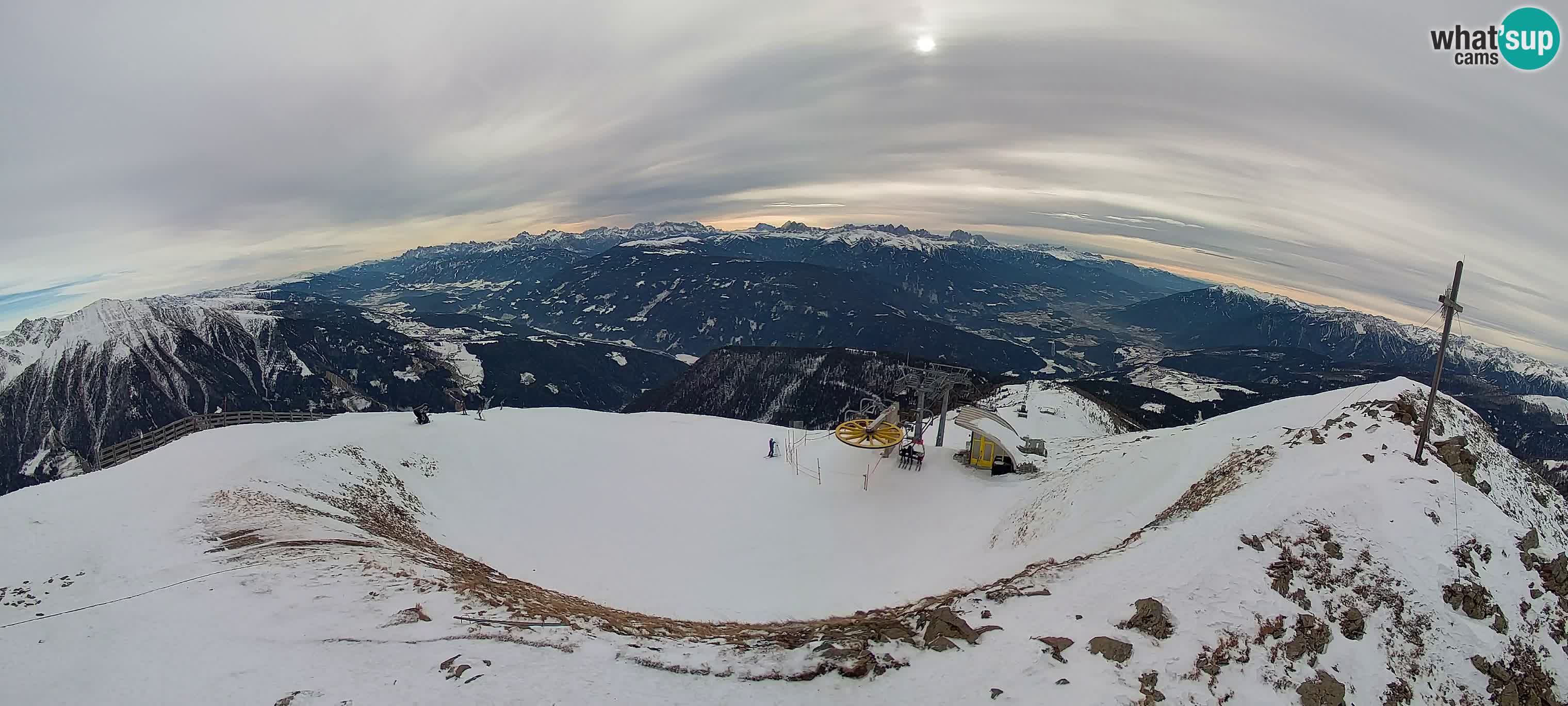 Spletna kamera Gitschlift / sedežnica Gitsch – Zgornja postaja (2.512 m)