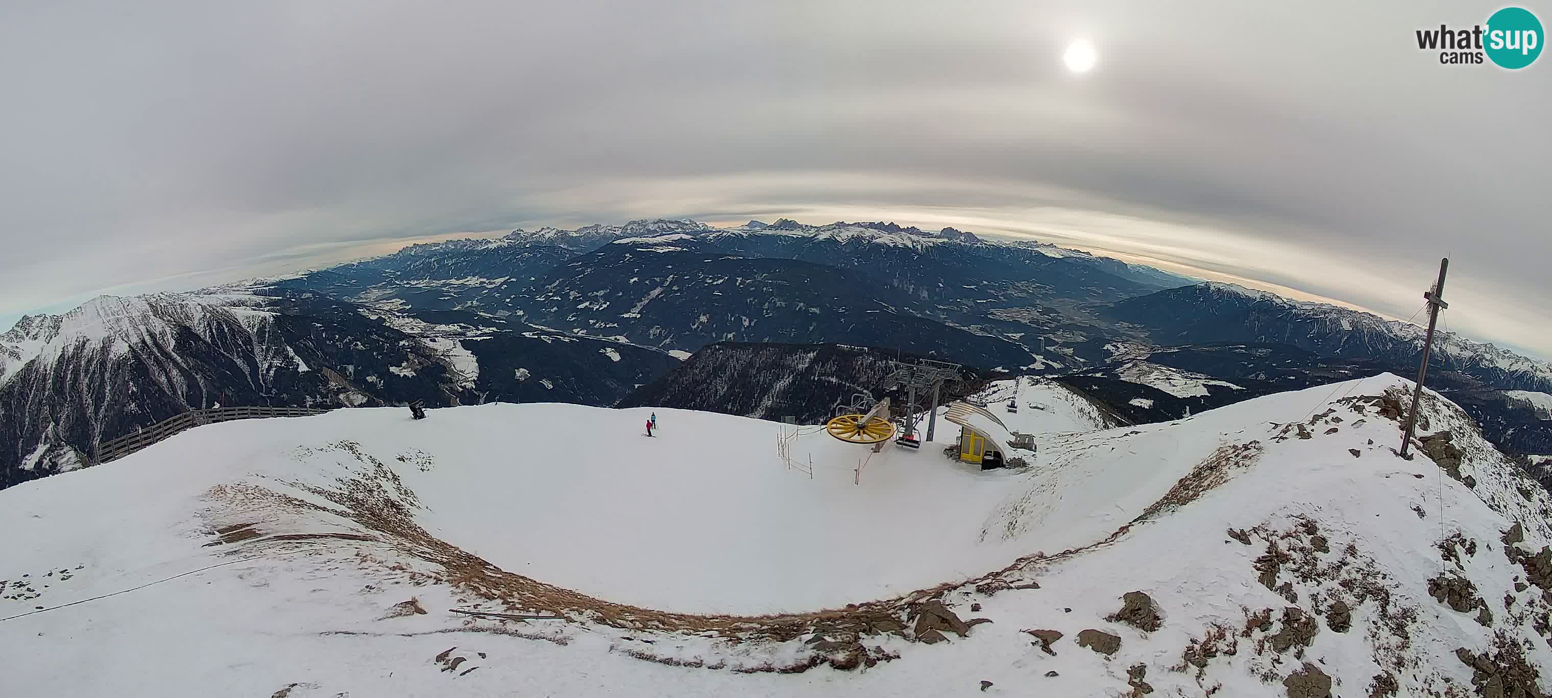 Spletna kamera Gitschlift / sedežnica Gitsch – Zgornja postaja (2.512 m)