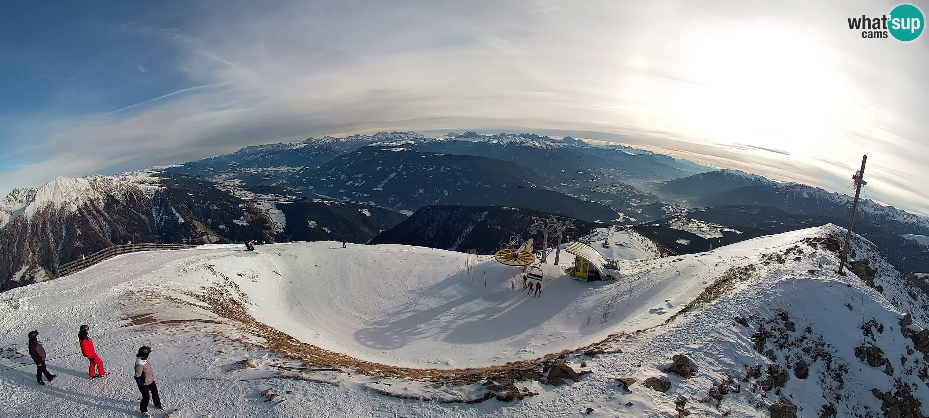 Spletna kamera Gitschlift / sedežnica Gitsch – Zgornja postaja (2.512 m)