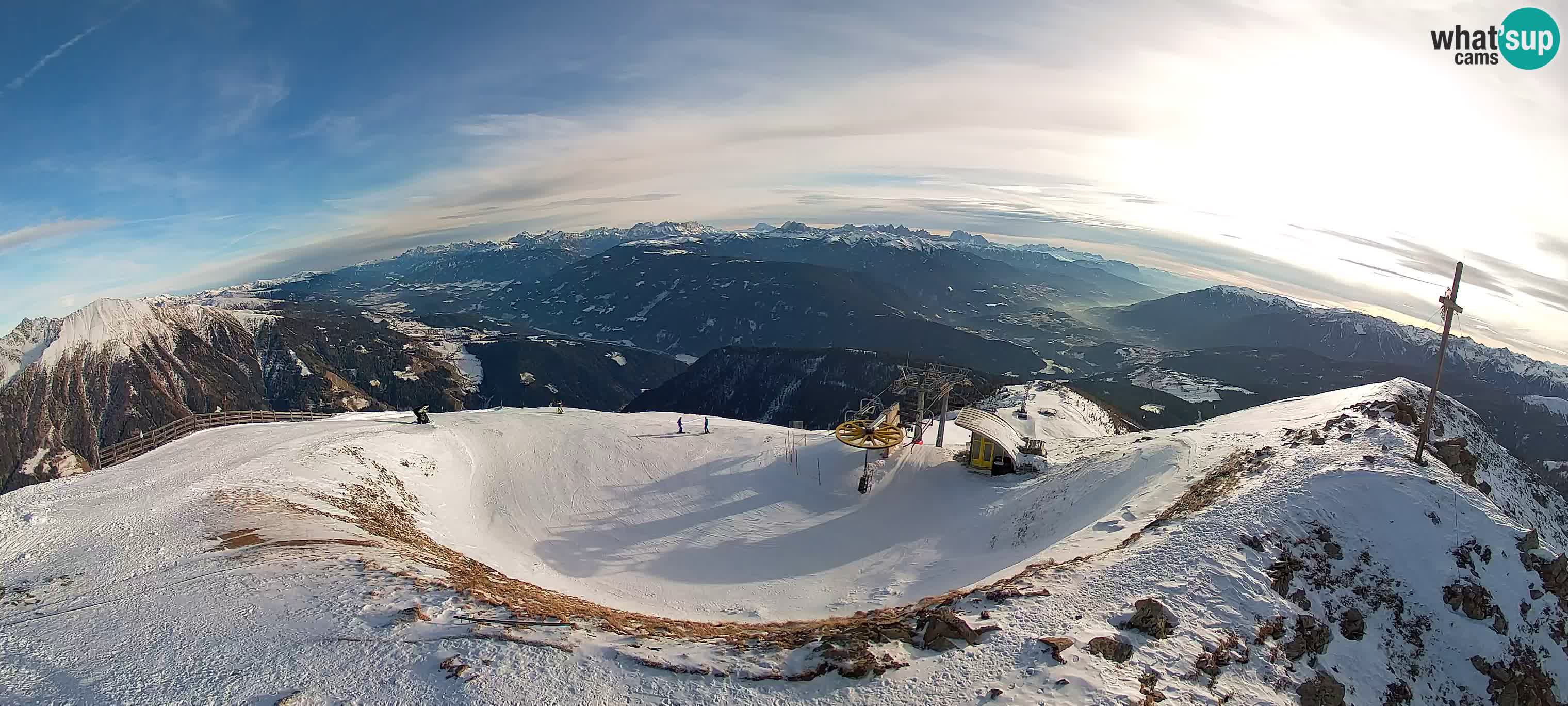 Spletna kamera Gitschlift / sedežnica Gitsch – Zgornja postaja (2.512 m)