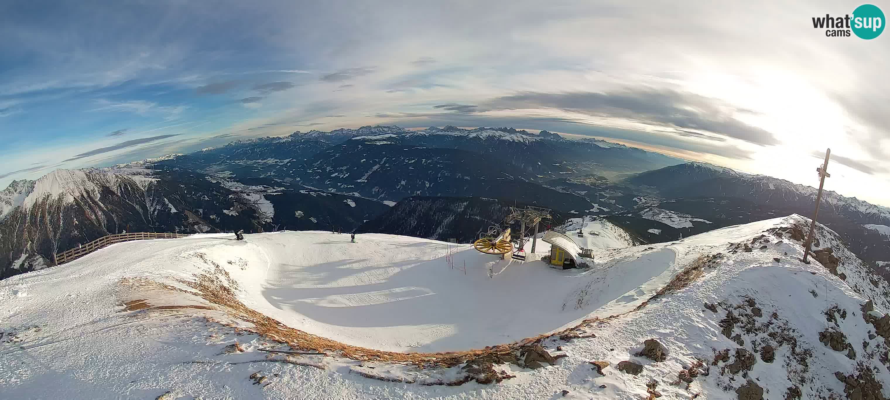 Spletna kamera Gitschlift / sedežnica Gitsch – Zgornja postaja (2.512 m)