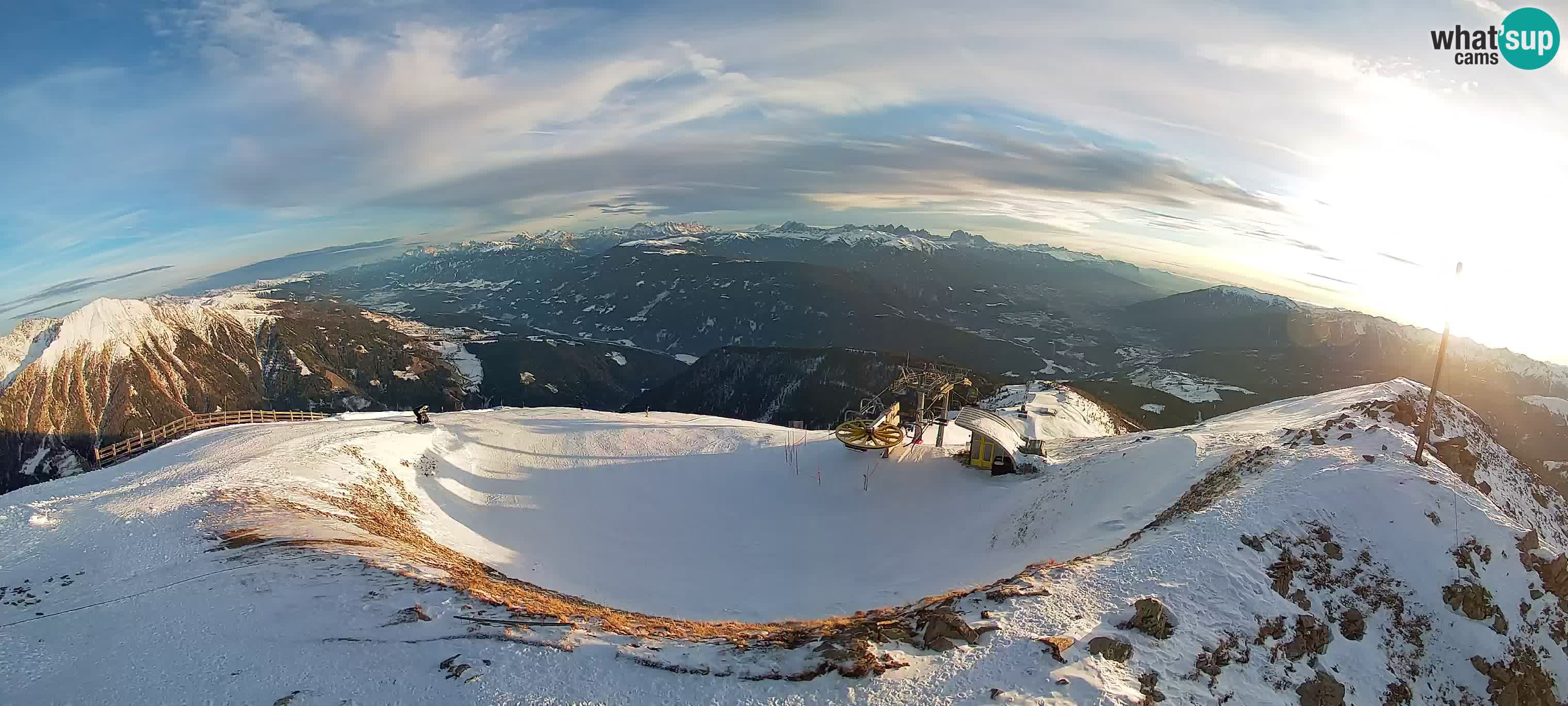 Spletna kamera Gitschlift / sedežnica Gitsch – Zgornja postaja (2.512 m)
