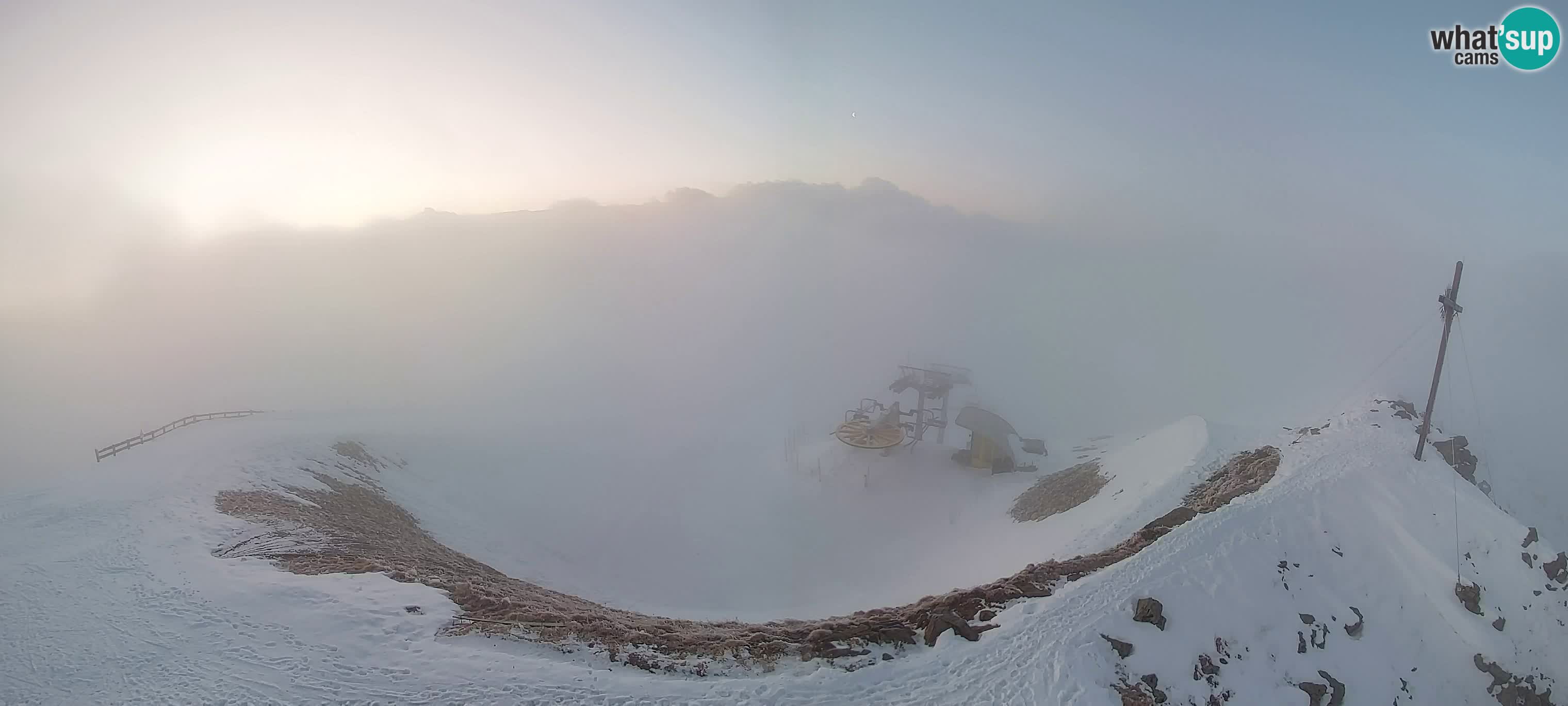 Spletna kamera Gitschlift / sedežnica Gitsch – Zgornja postaja (2.512 m)