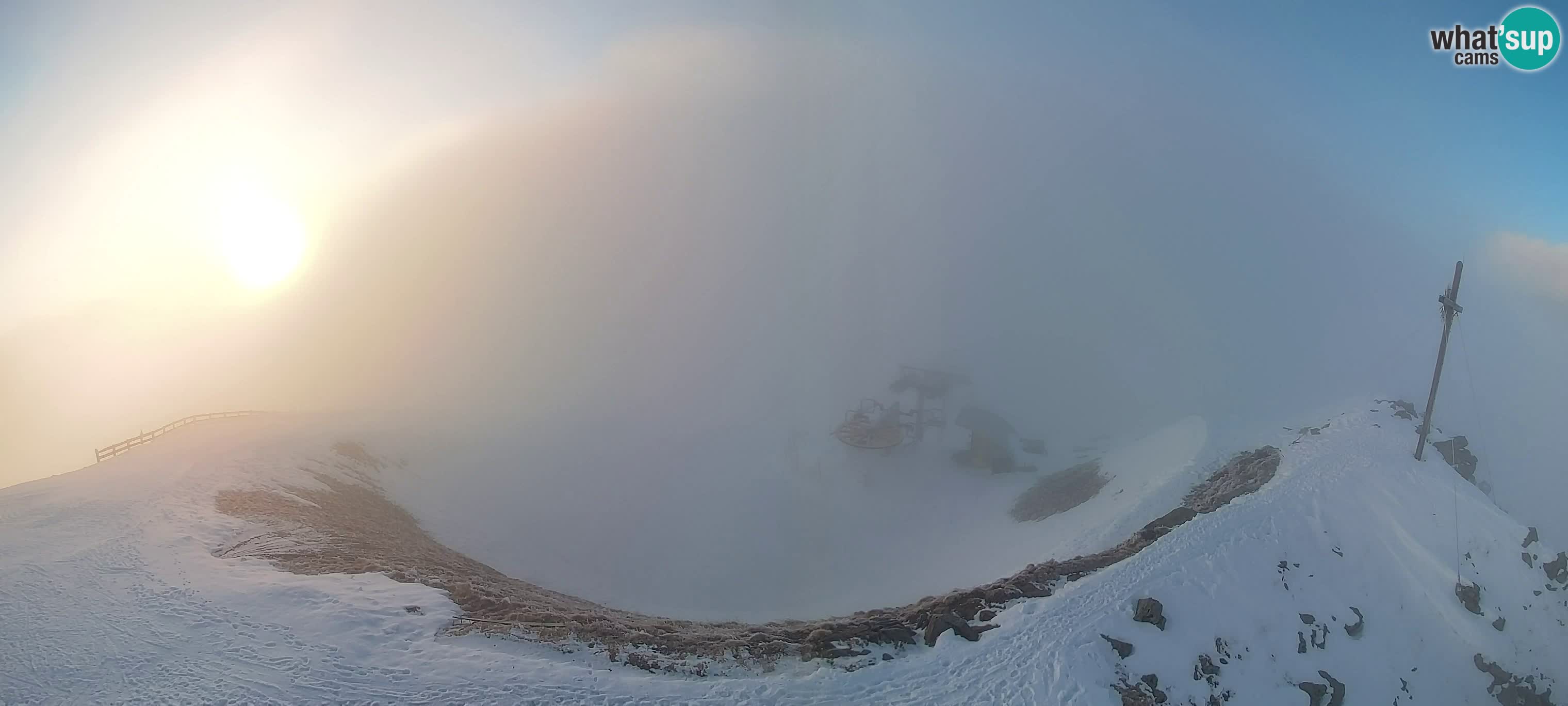 Spletna kamera Gitschlift / sedežnica Gitsch – Zgornja postaja (2.512 m)