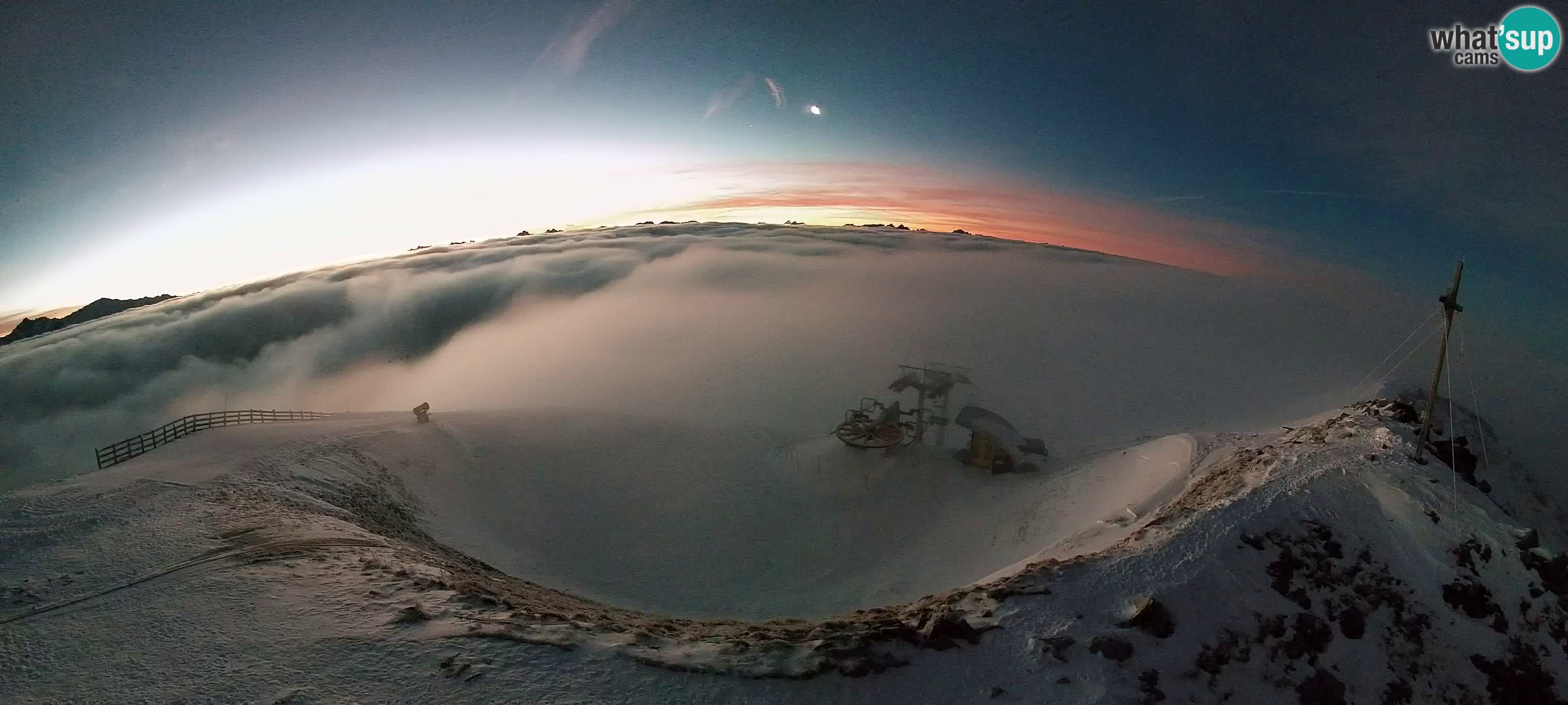 Webcam Gitschlift / telesilla Gitsch – Estación superior (2.512 m)