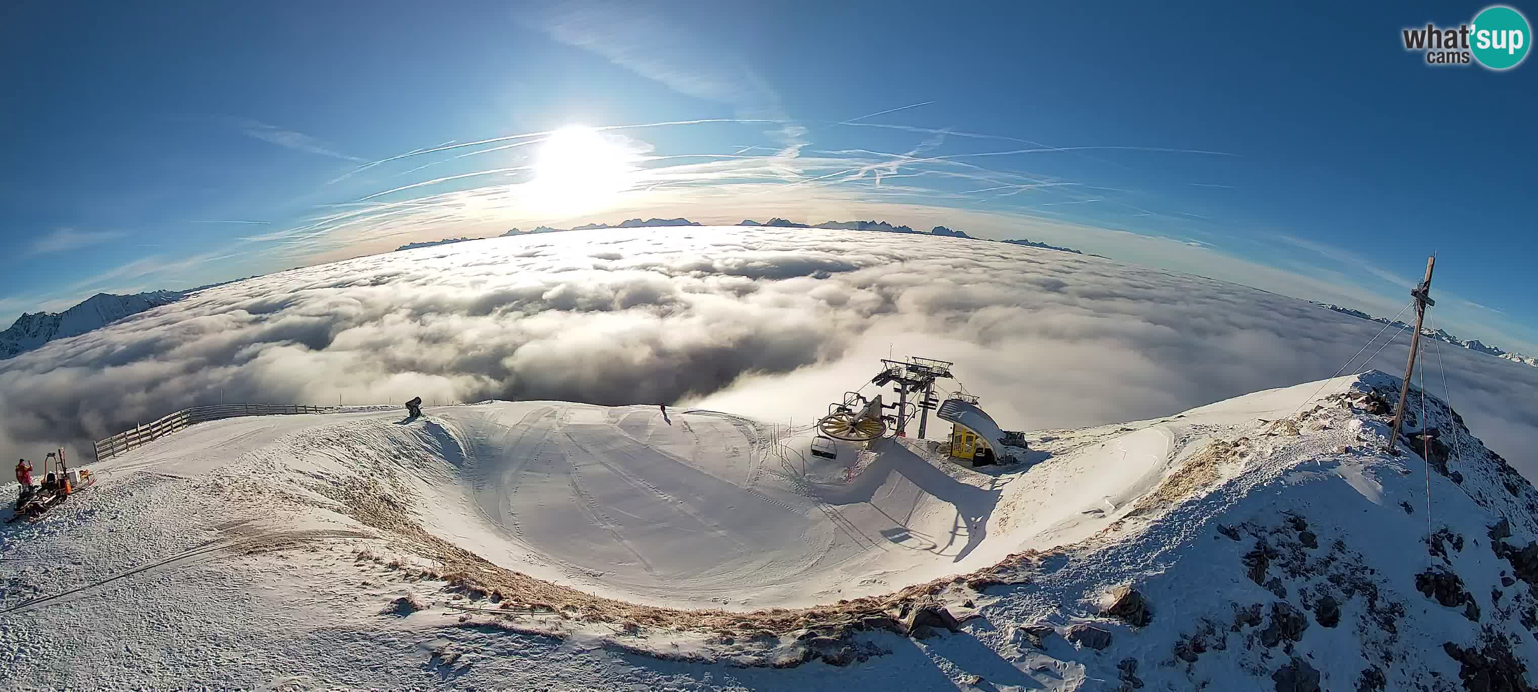Webcam Gitschlift / telesilla Gitsch – Estación superior (2.512 m)