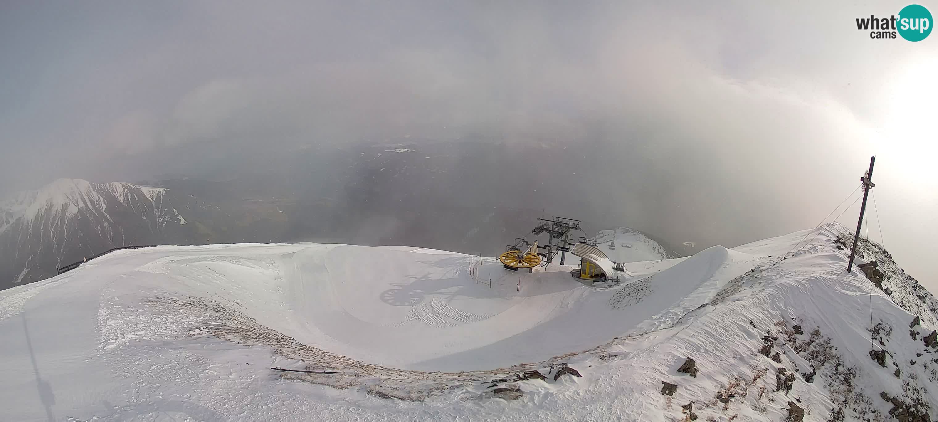 Spletna kamera Gitschlift / sedežnica Gitsch – Zgornja postaja (2.512 m)