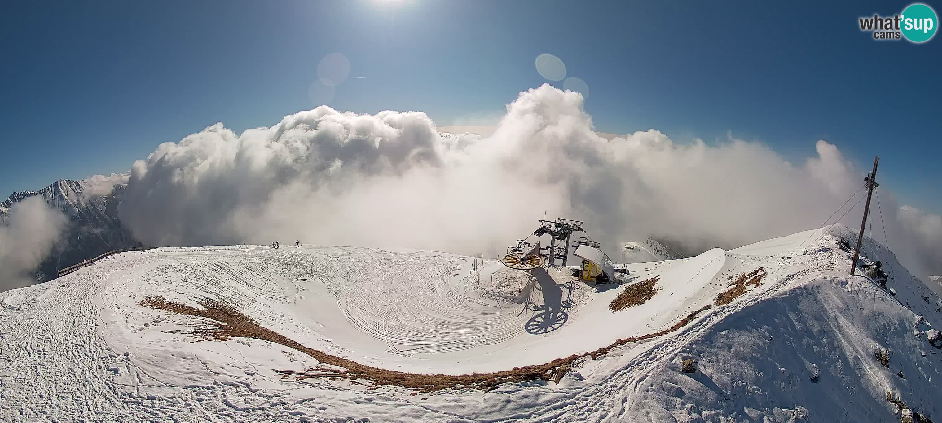 Spletna kamera Gitschlift / sedežnica Gitsch – Zgornja postaja (2.512 m)