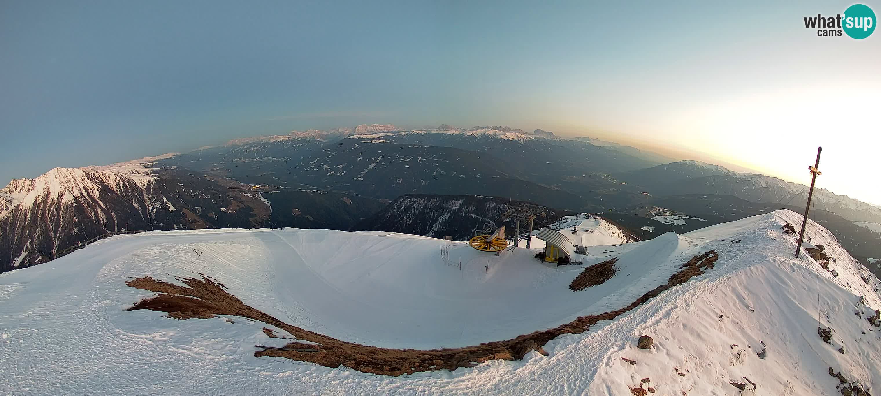 Spletna kamera Gitschlift / sedežnica Gitsch – Zgornja postaja (2.512 m)