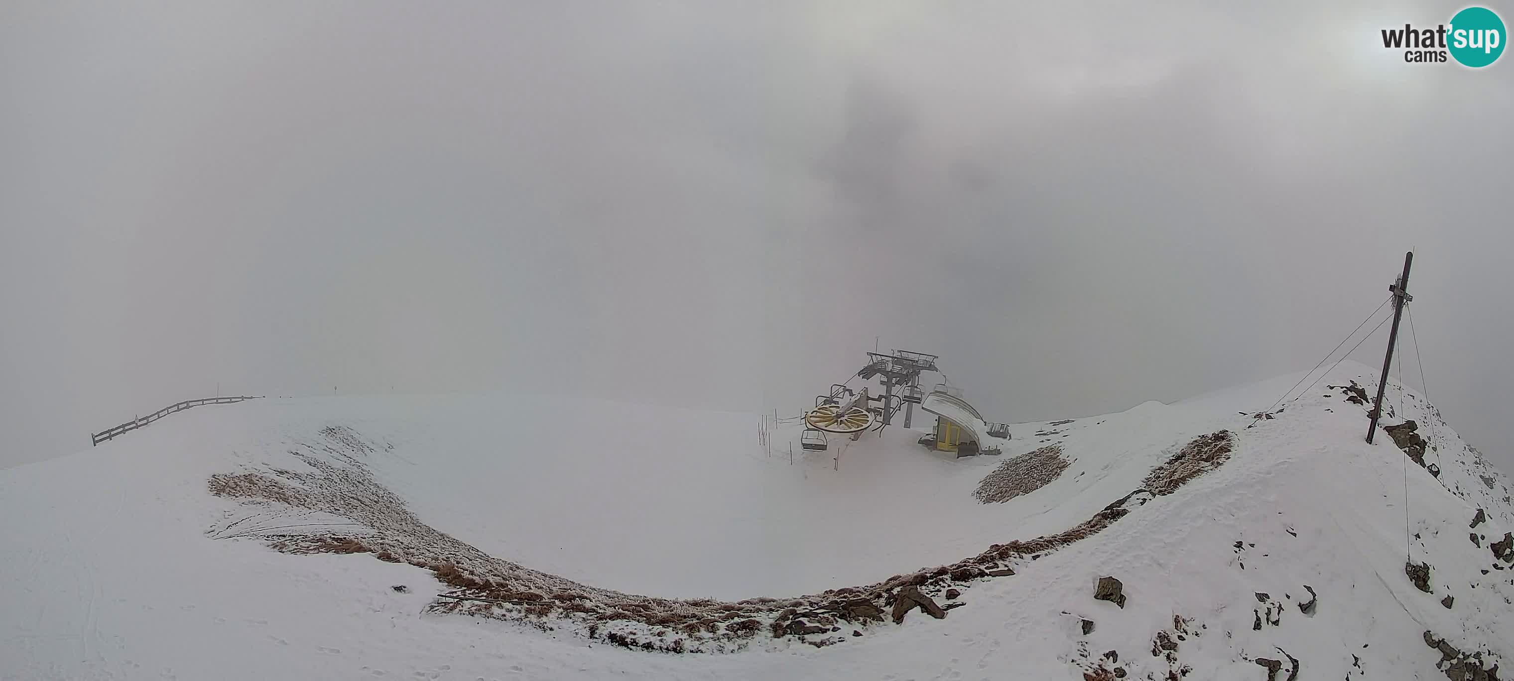 Spletna kamera Gitschlift / sedežnica Gitsch – Zgornja postaja (2.512 m)