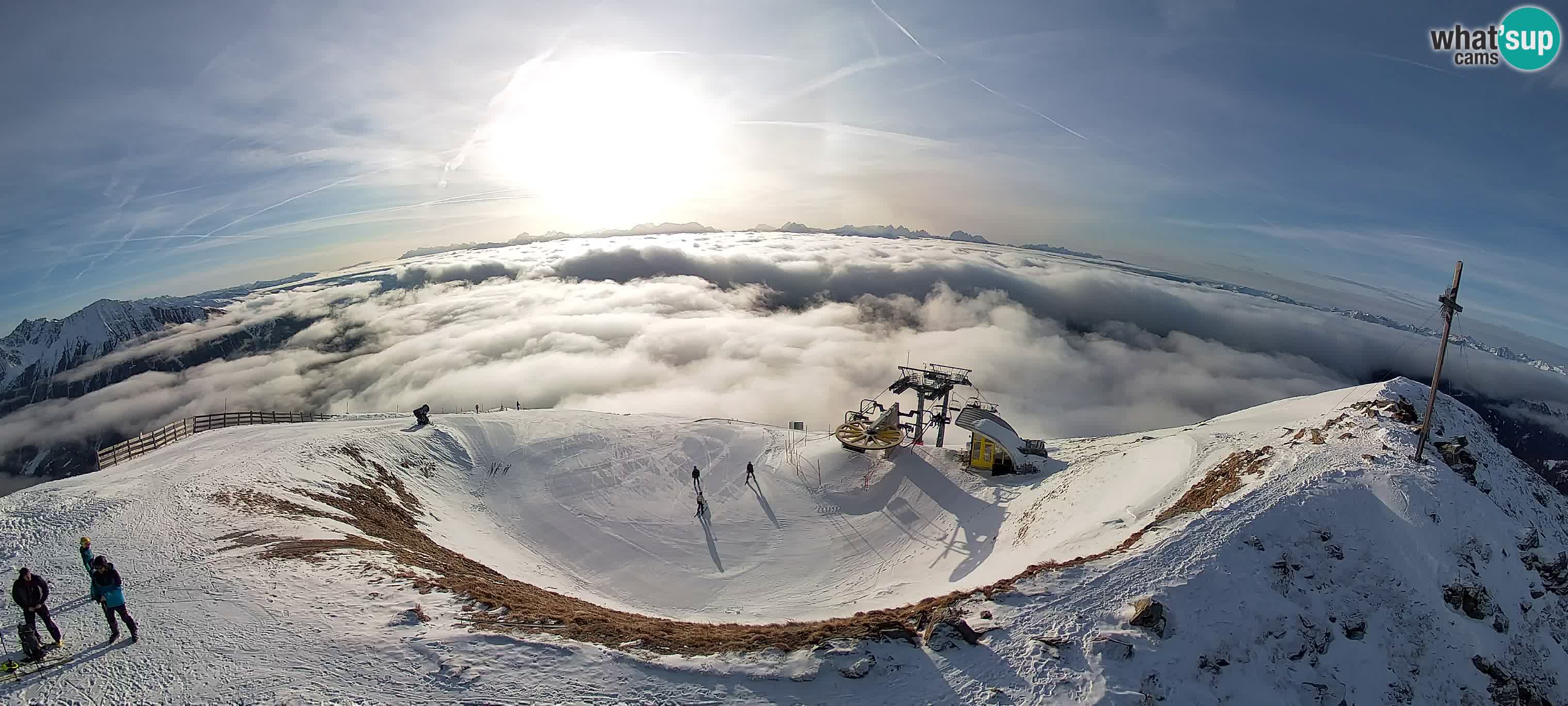 Web kamera Gitschlift / žičara Gitsch – Gornja stanica (2.512 m)